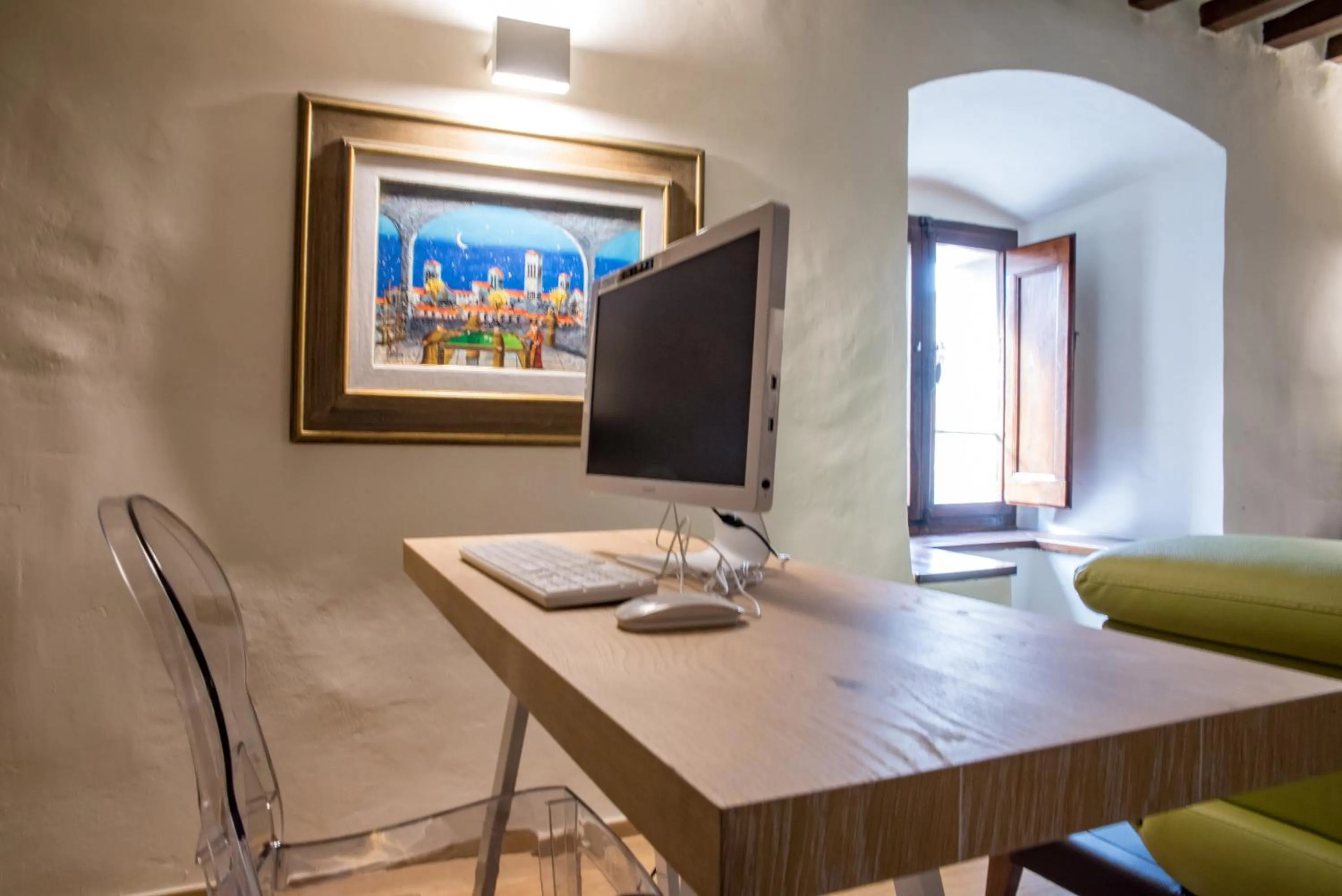 Communal lounge/ TV room in Hotel Il Palazzo