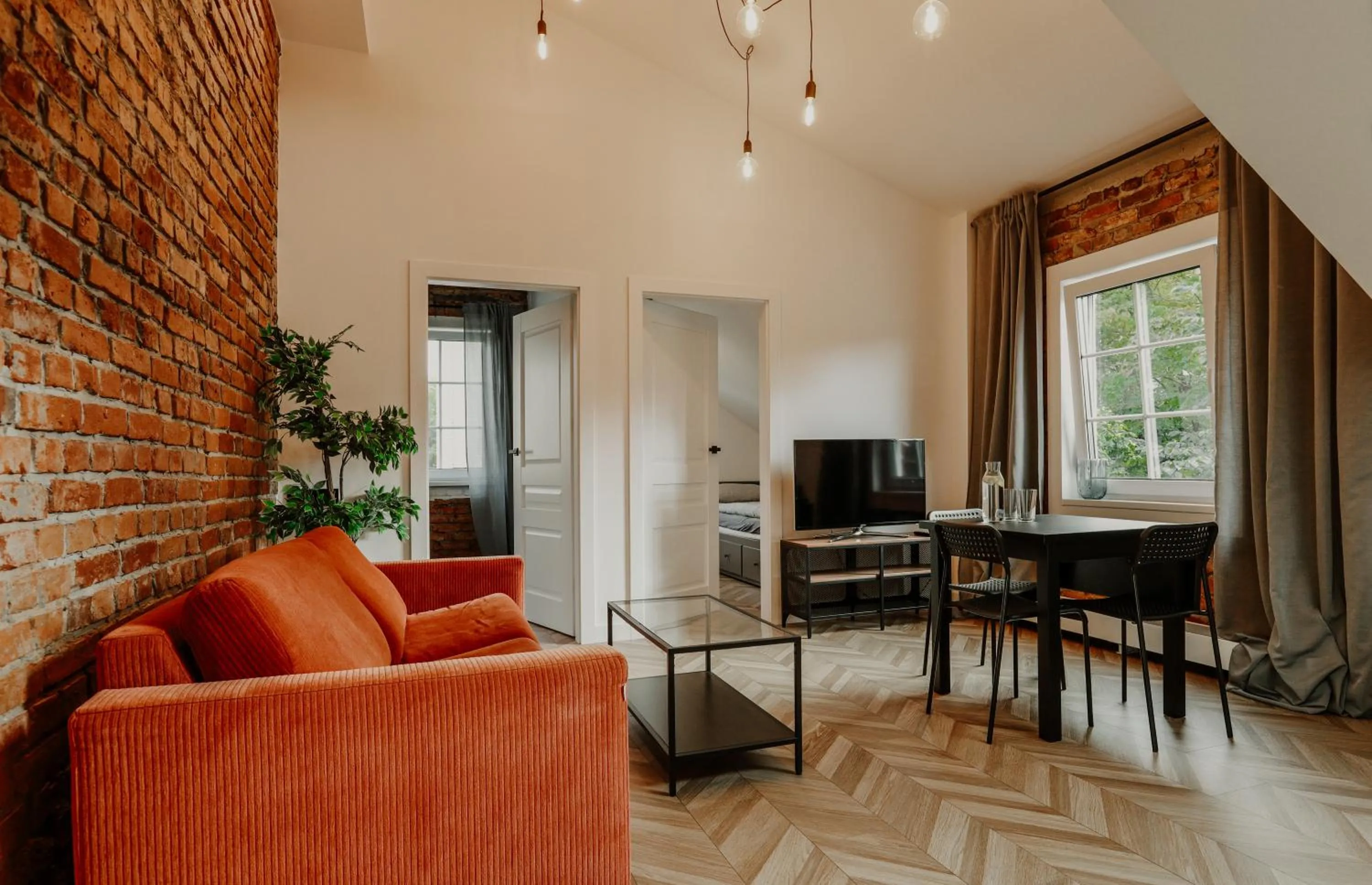 Old brick boutique apartments