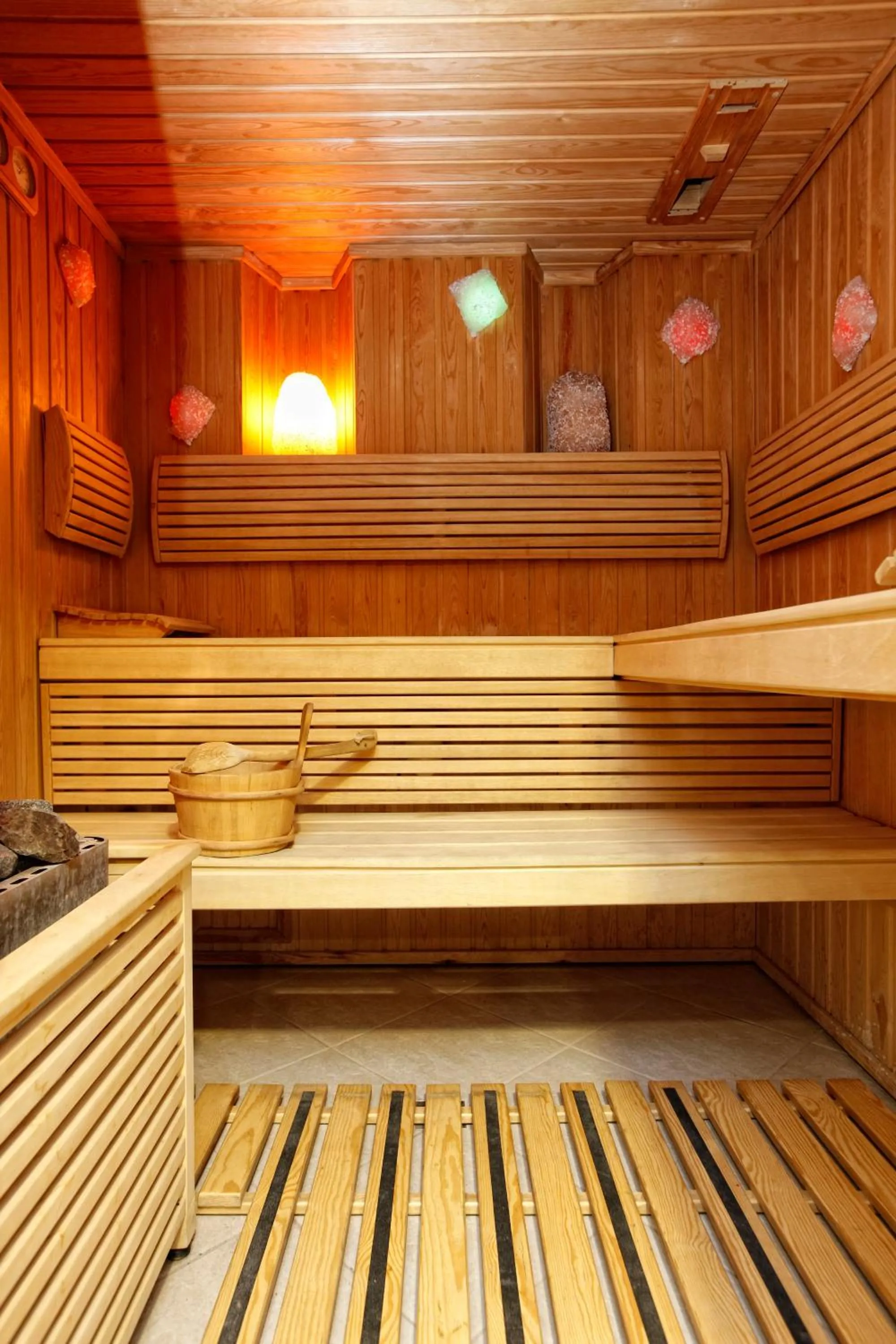 Sauna in Hotel Apis