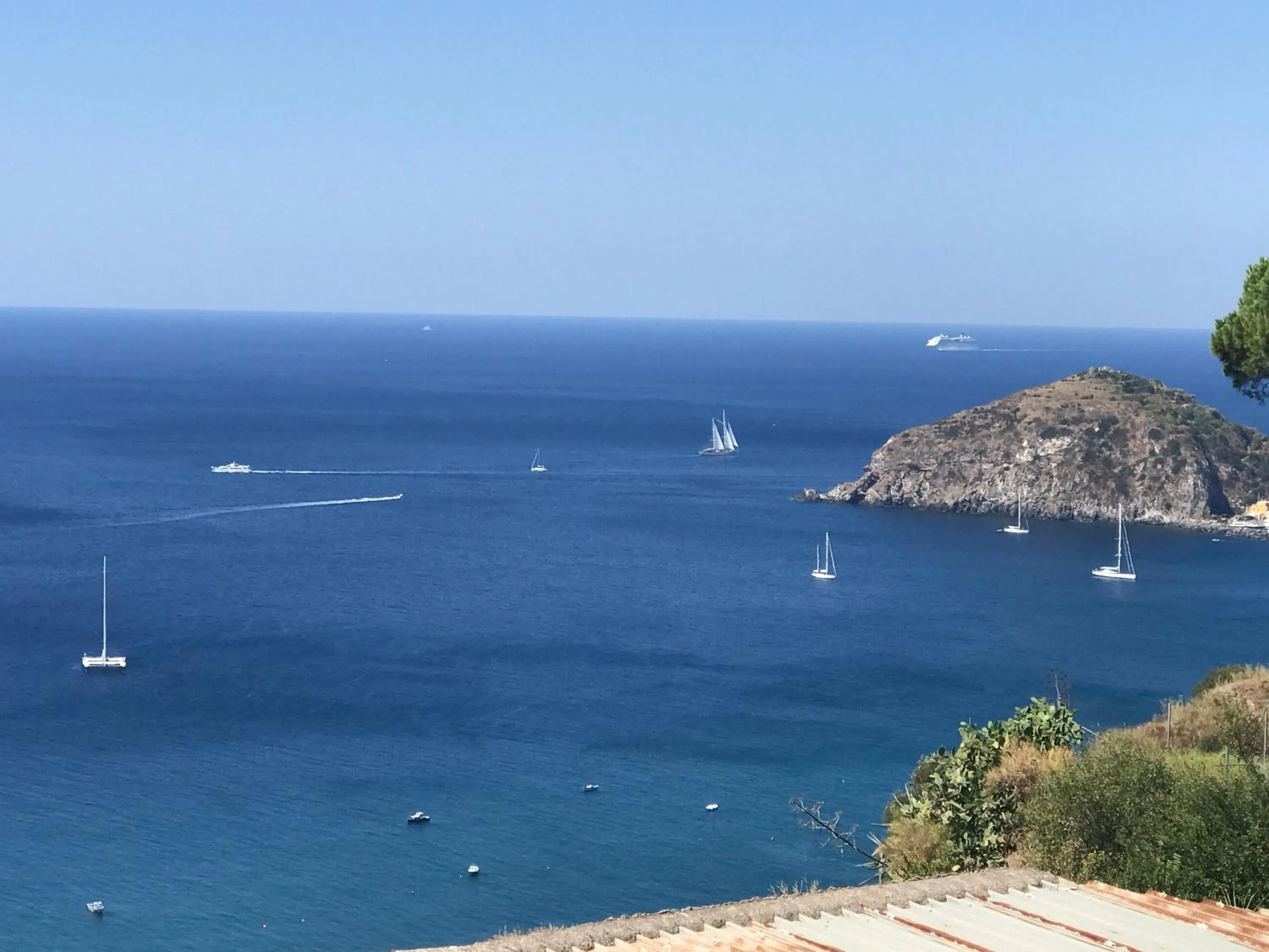 Natural landscape in Villa Giusto