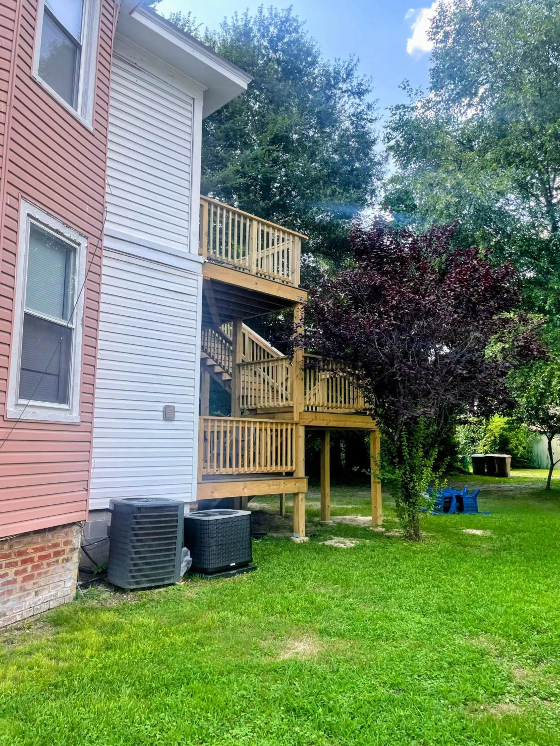 Property building in The Great Pink Lady with Huge Wrap Around Porch!