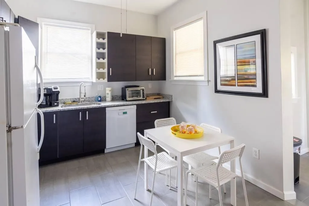 Kitchen or kitchenette in The Great Pink Lady with Huge Wrap Around Porch!