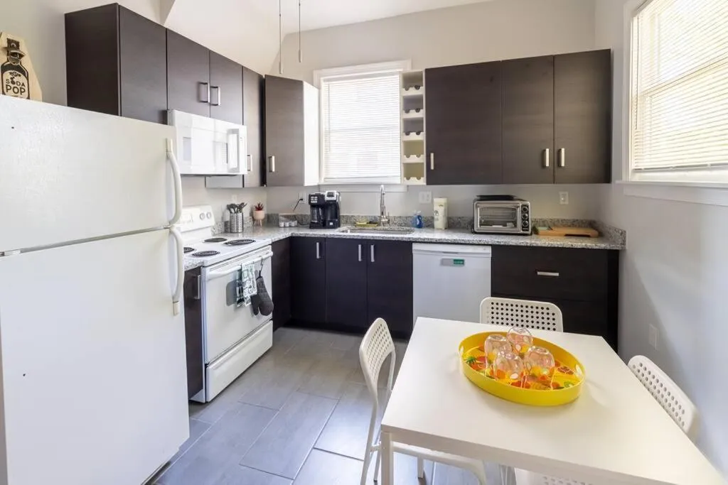 Kitchen or kitchenette in The Great Pink Lady with Huge Wrap Around Porch!