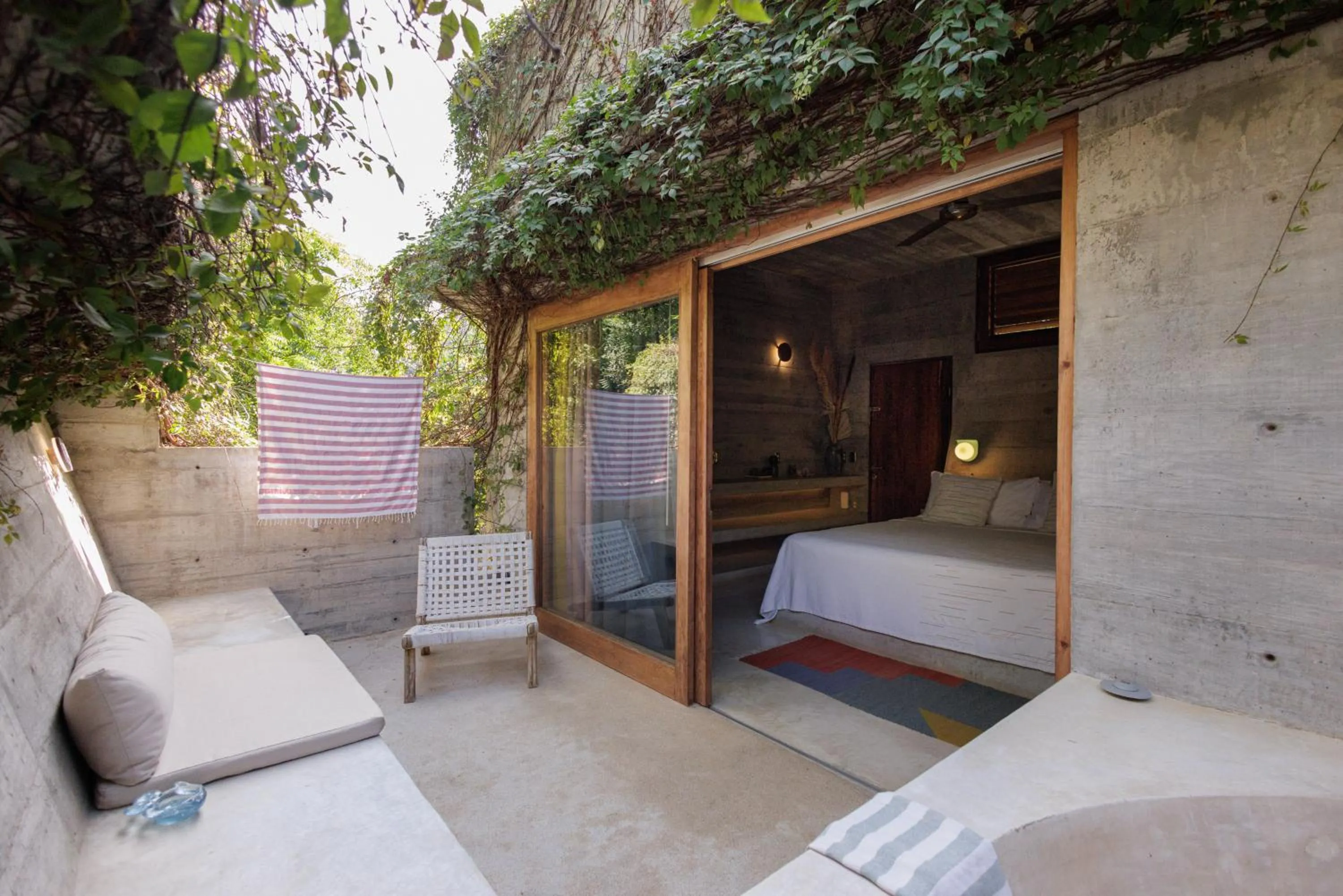 Balcony/Terrace, Bed in Casa TO - Adults Only