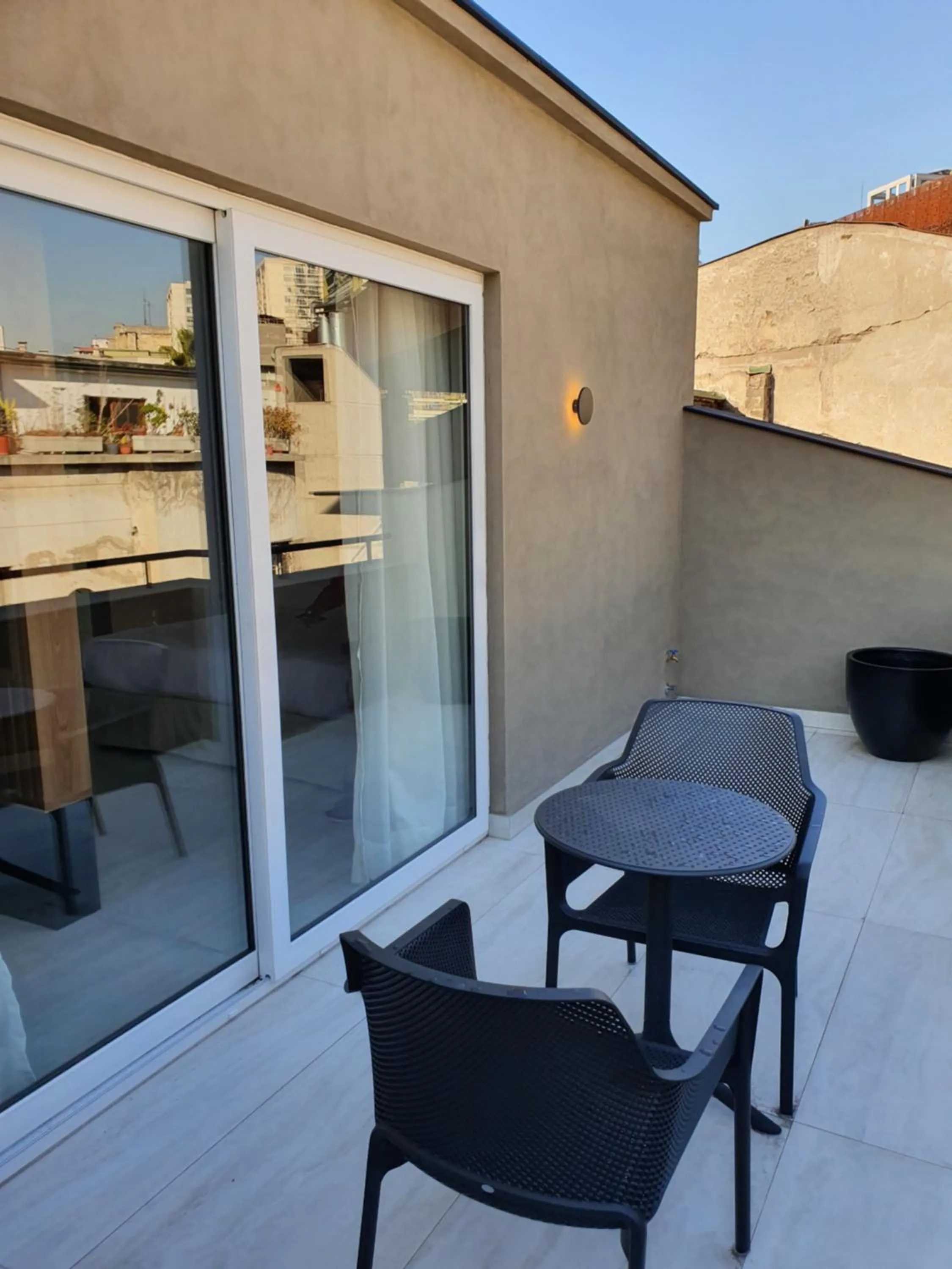 Balcony/Terrace in Lastarria Hotel