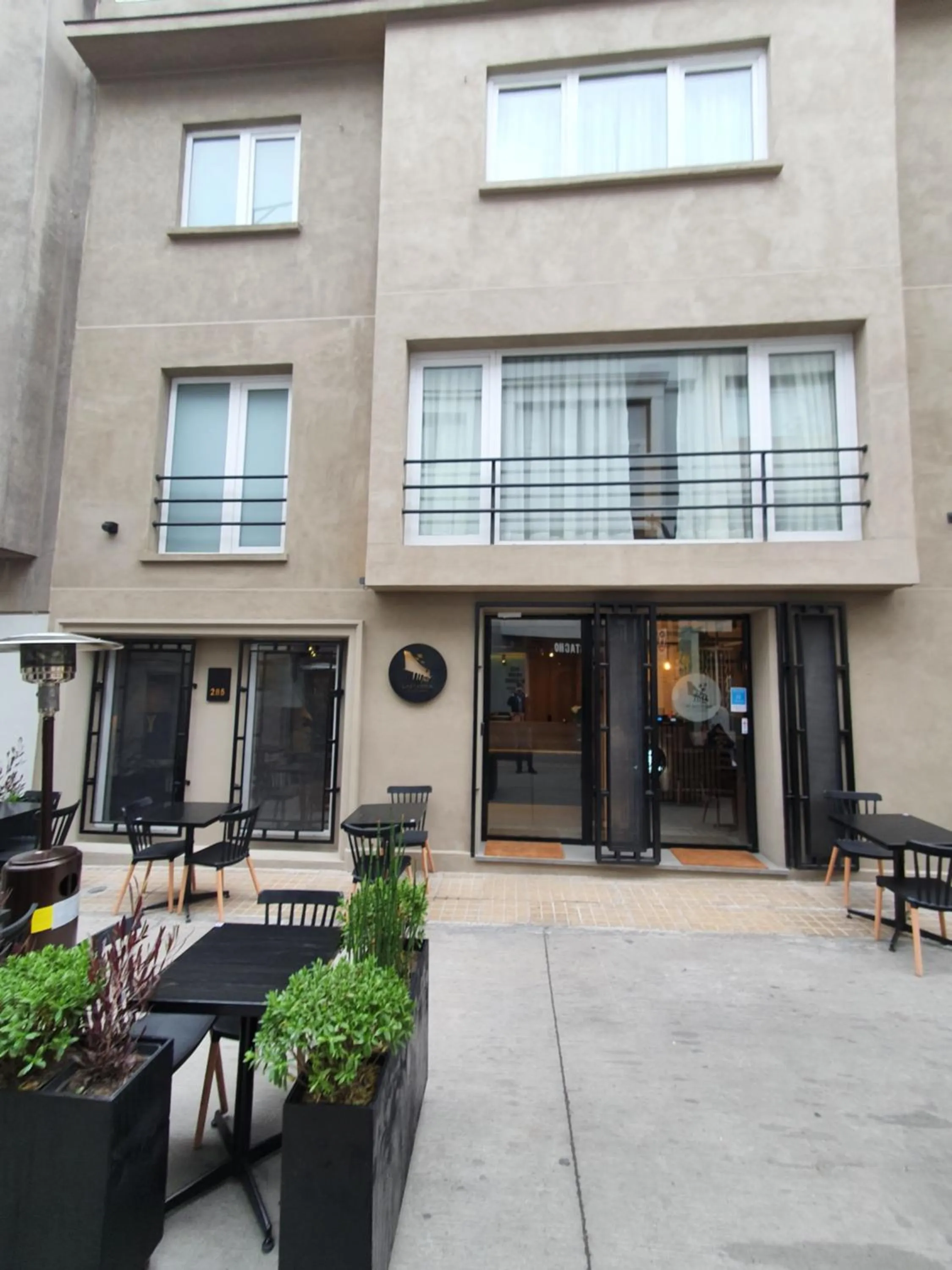 Property building in Lastarria Hotel