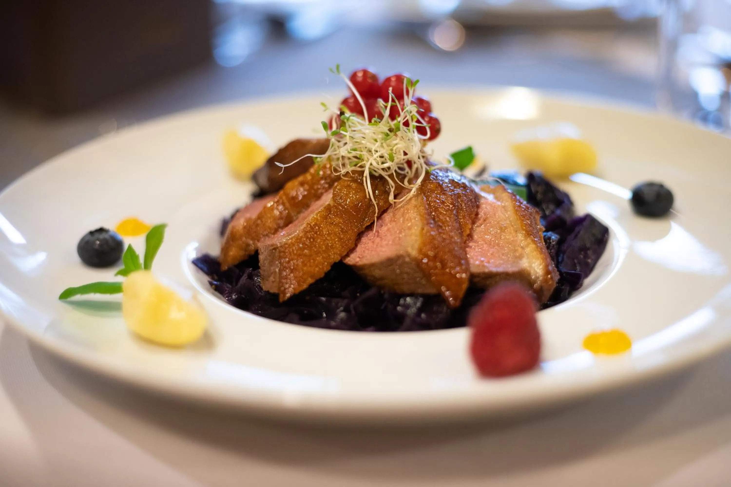 Food close-up in Business Hotel Vega Wrocław
