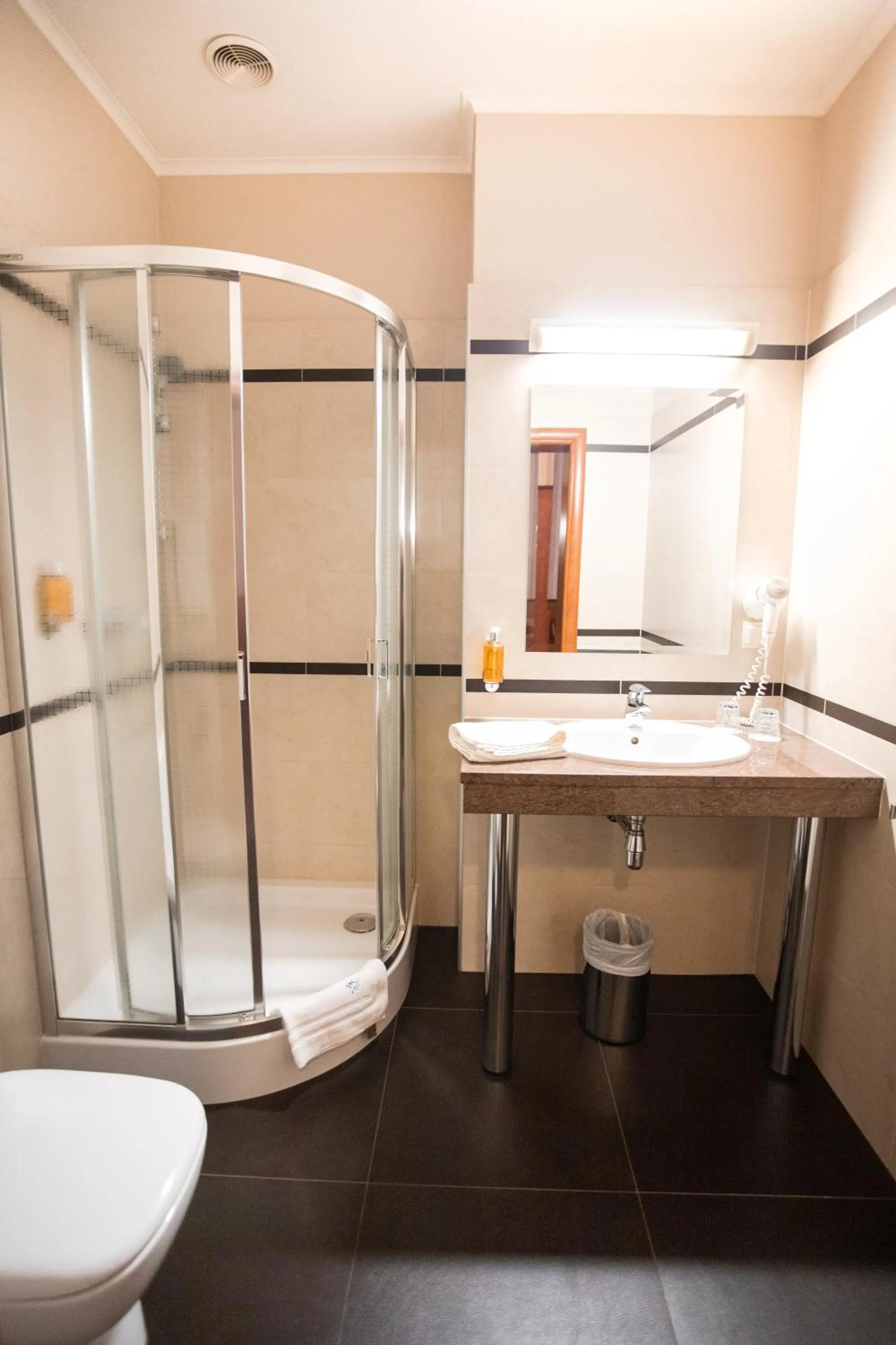 Shower in Business Hotel Vega Wrocław