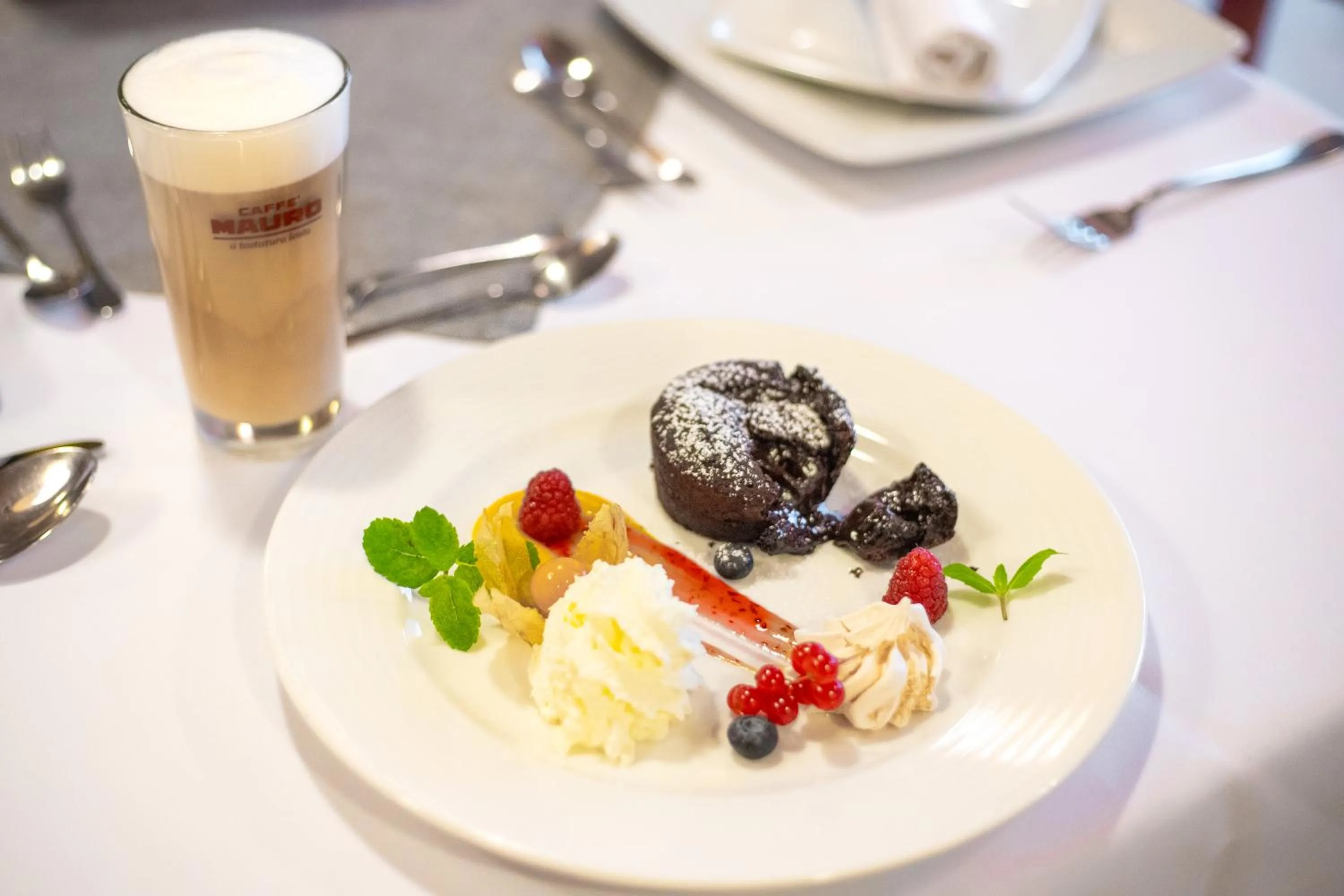 Food close-up in Business Hotel Vega Wrocław