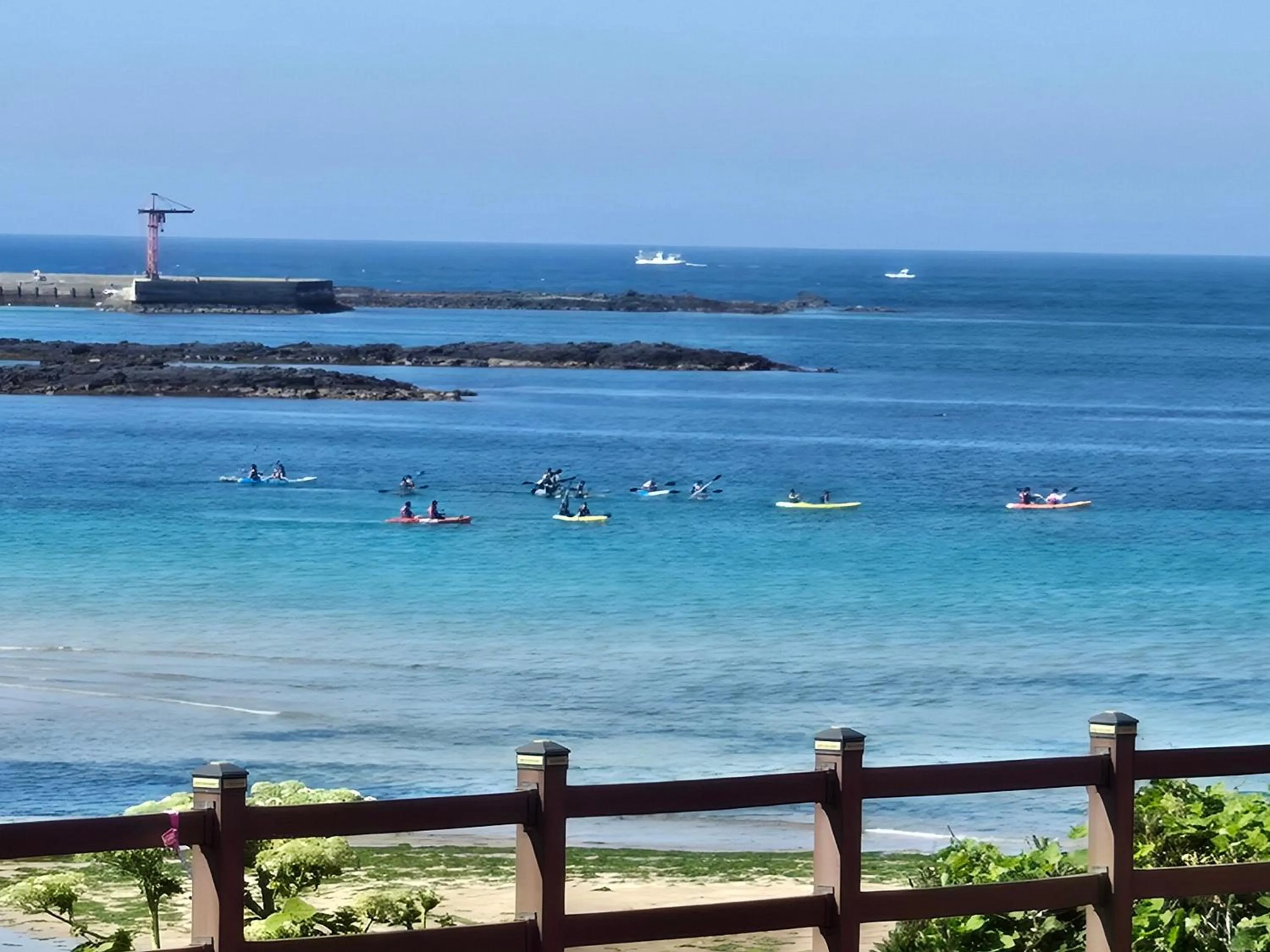 Sea view in Jeju Gaviota Pension