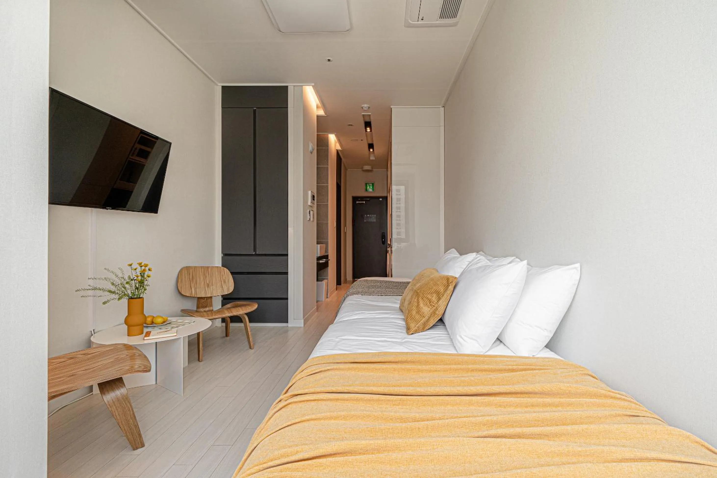 Bed in Urbanstay Seomyeon