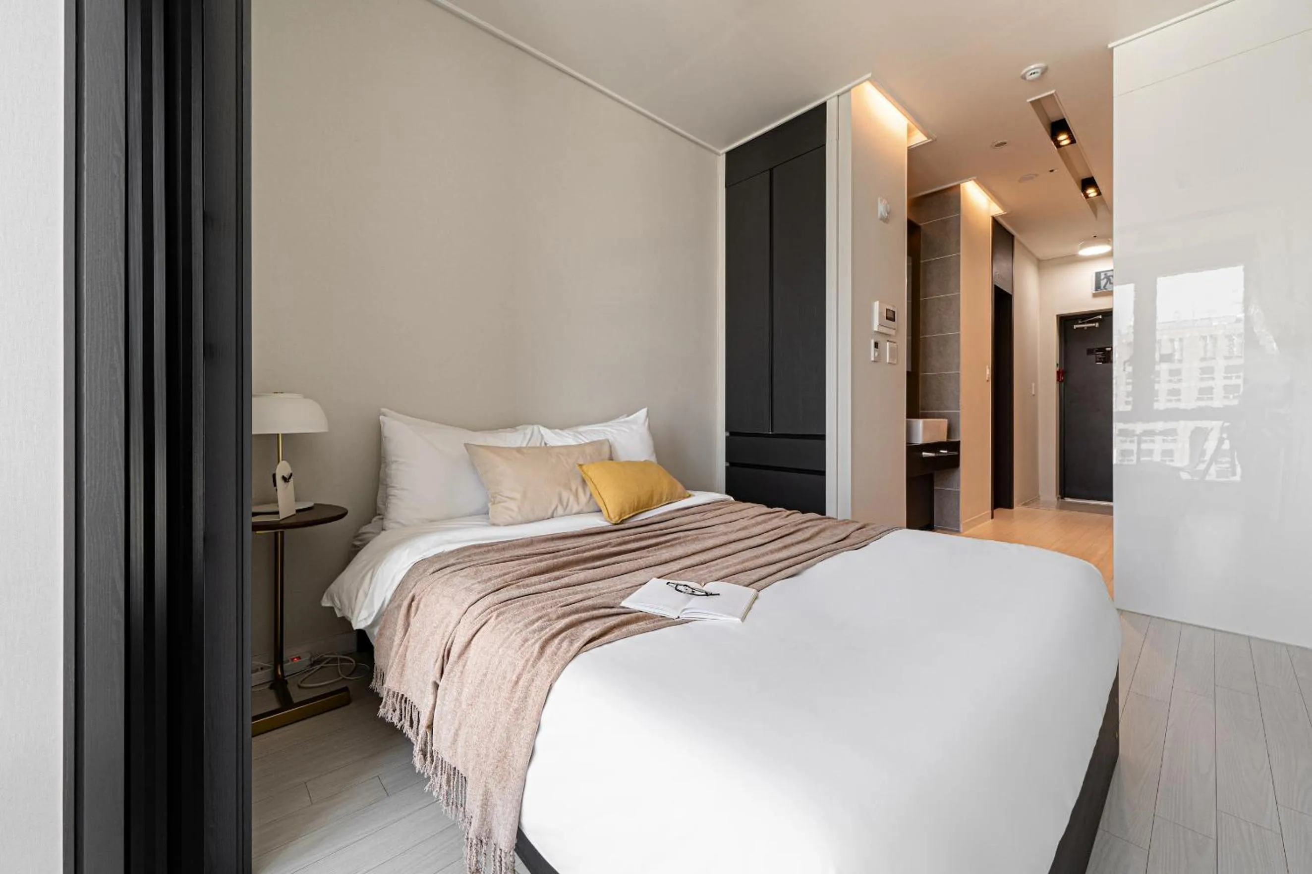 Bed in Urbanstay Seomyeon