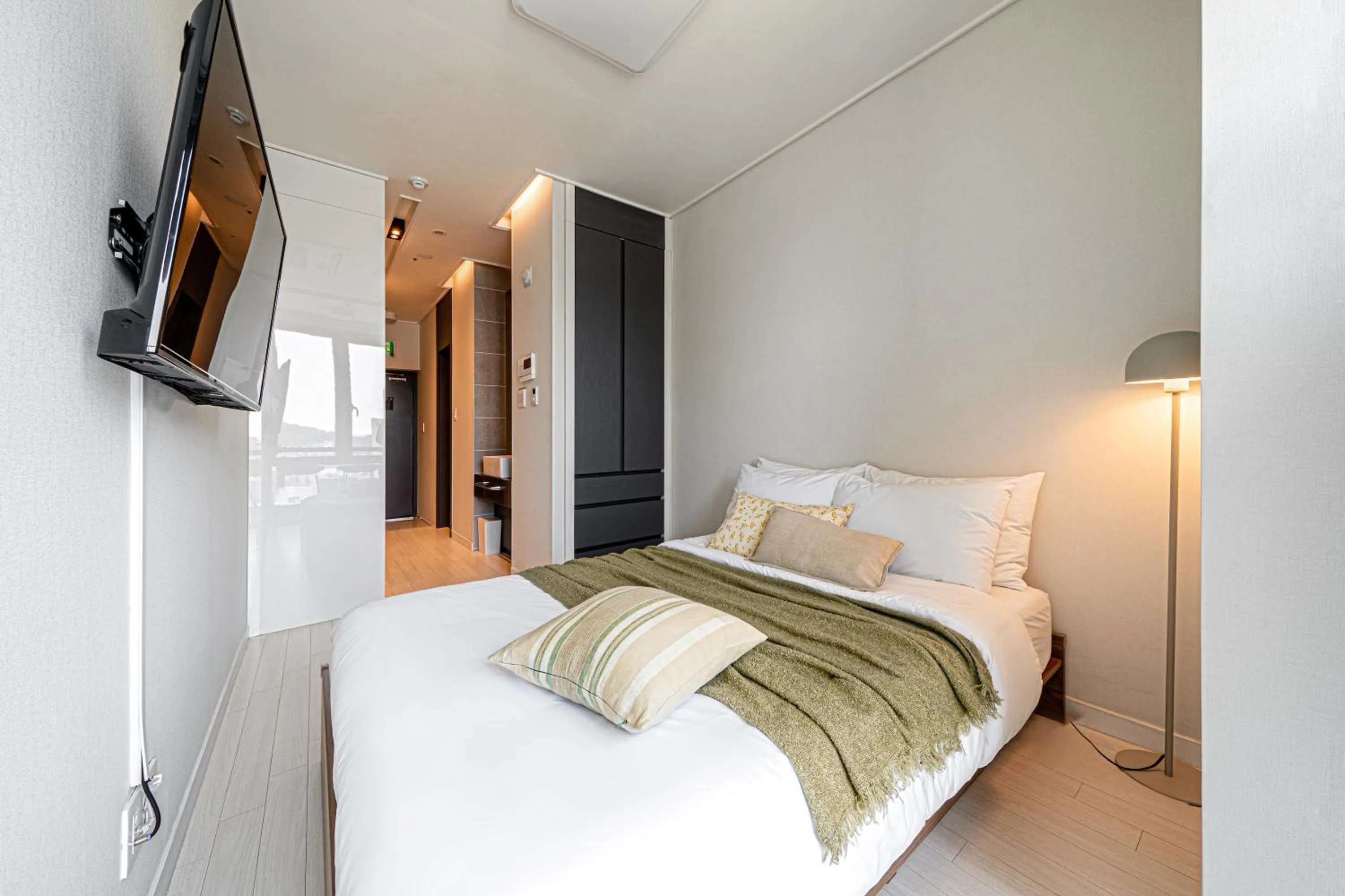 Bed in Urbanstay Seomyeon