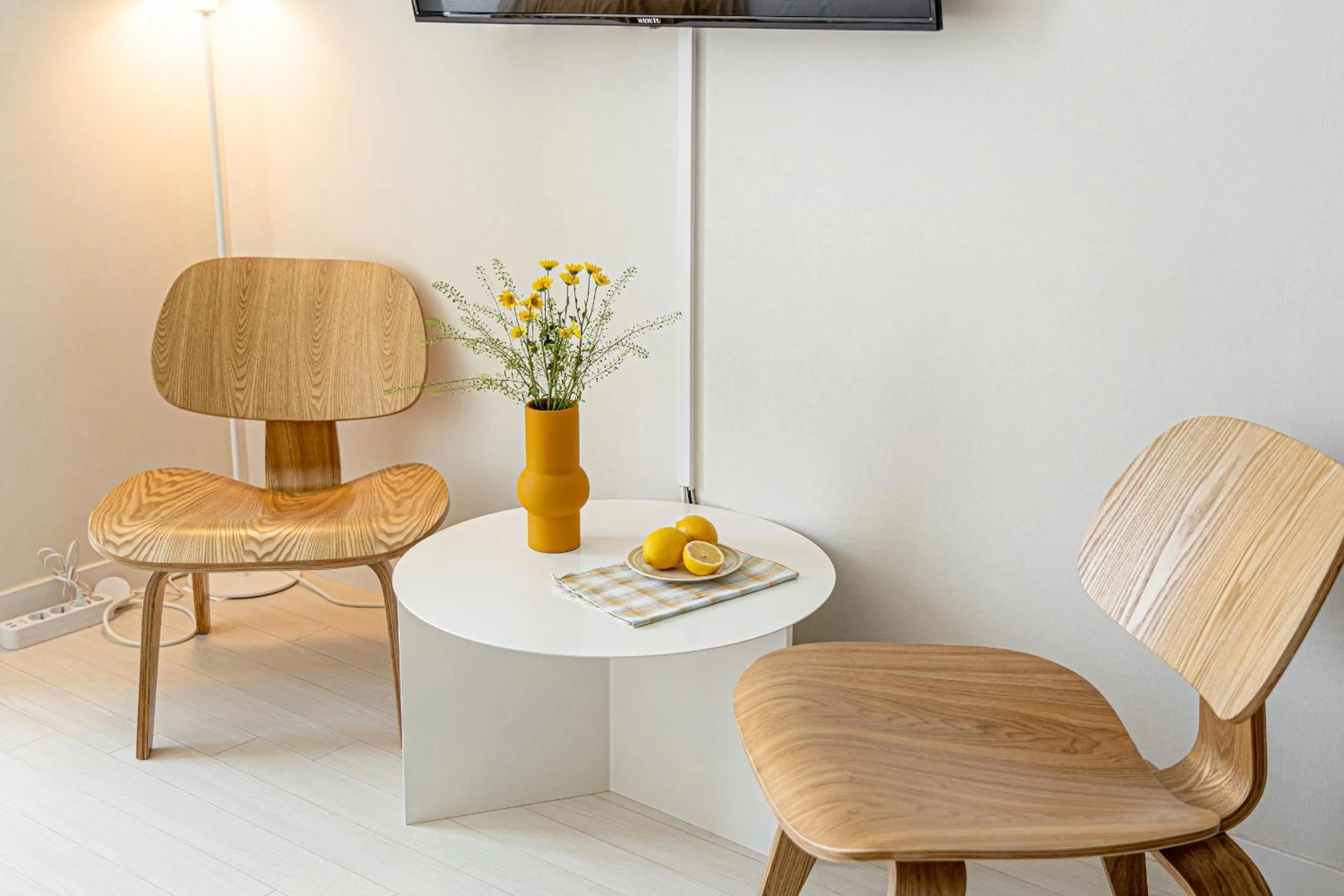 Seating area in Urbanstay Seomyeon