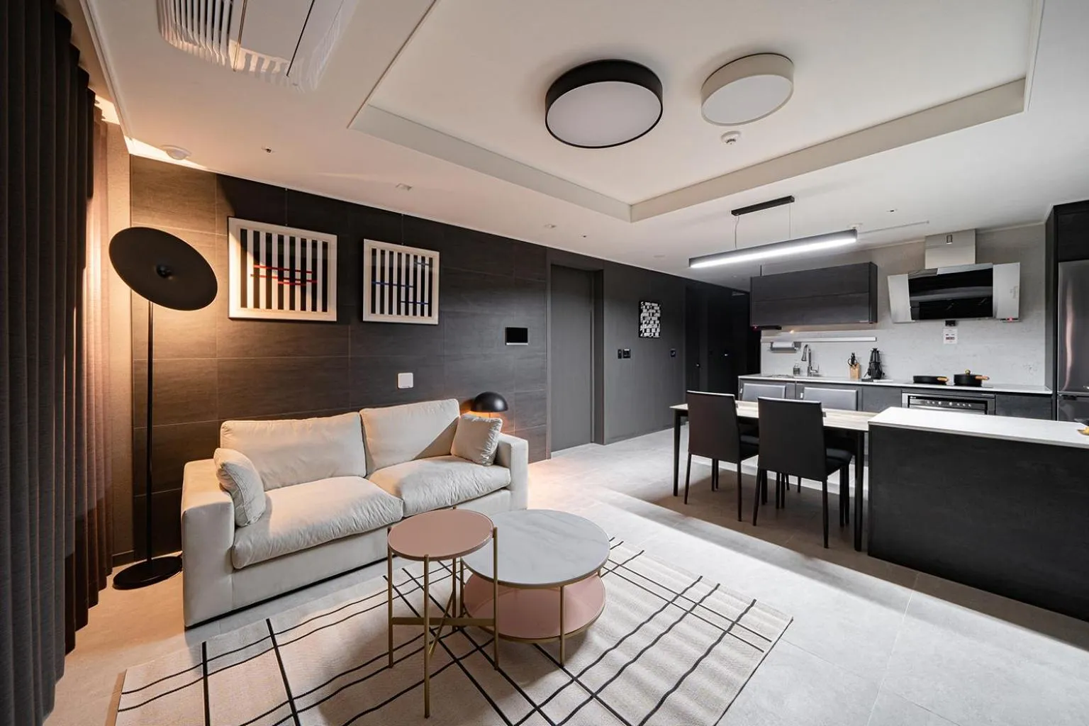 Living room in Le Collective Busan Gijang