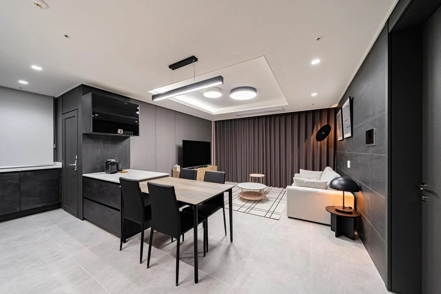 Living room in Le Collective Busan Gijang