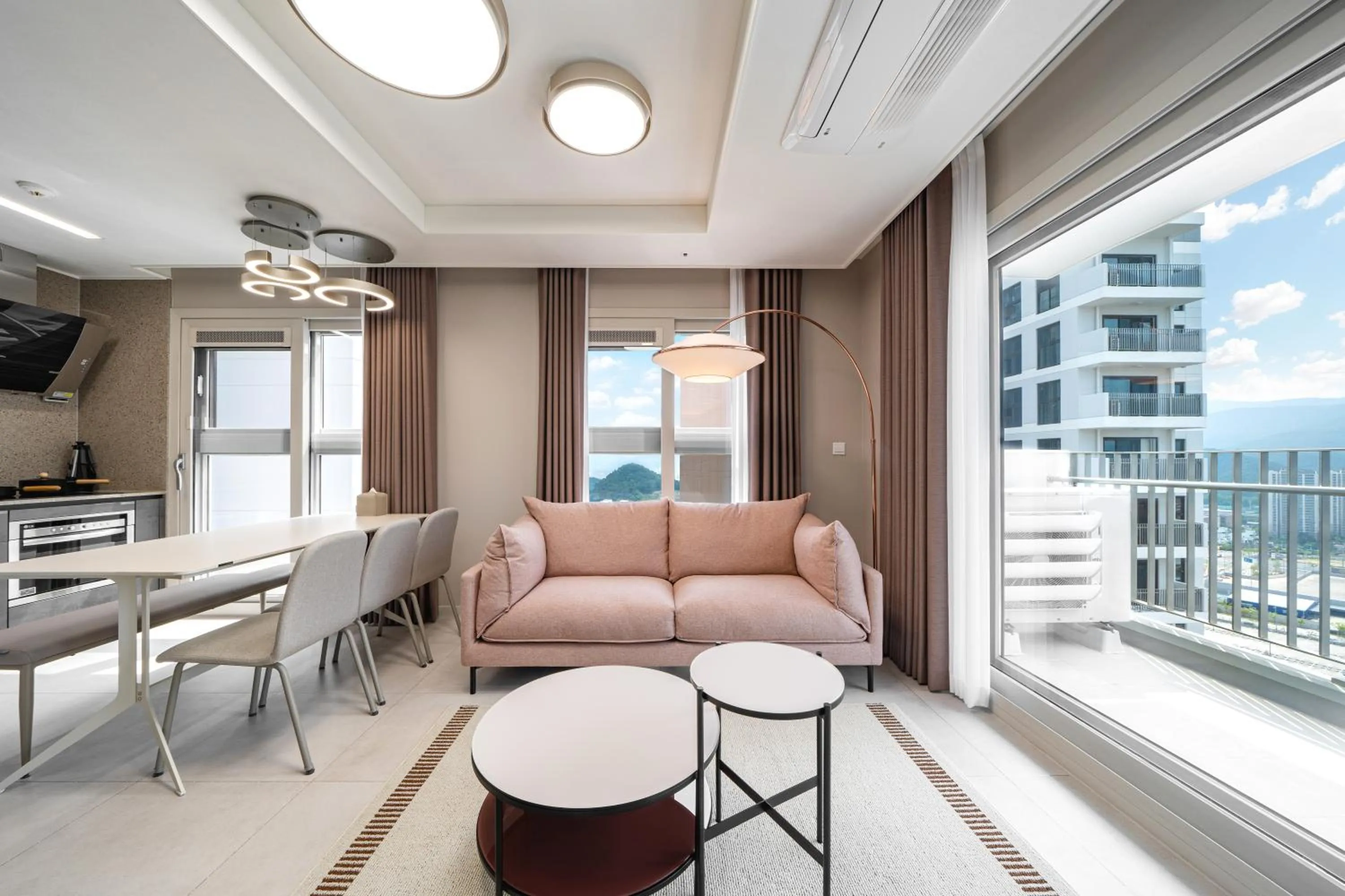 Living room in Le Collective Busan Gijang