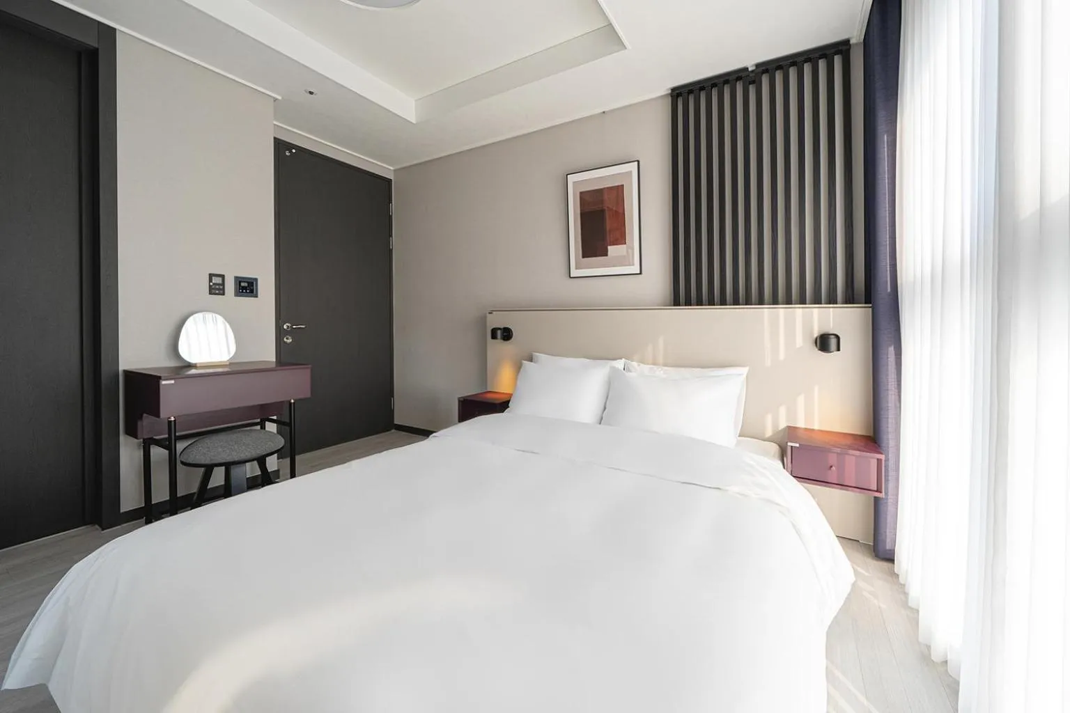 Bed in Le Collective Busan Gijang