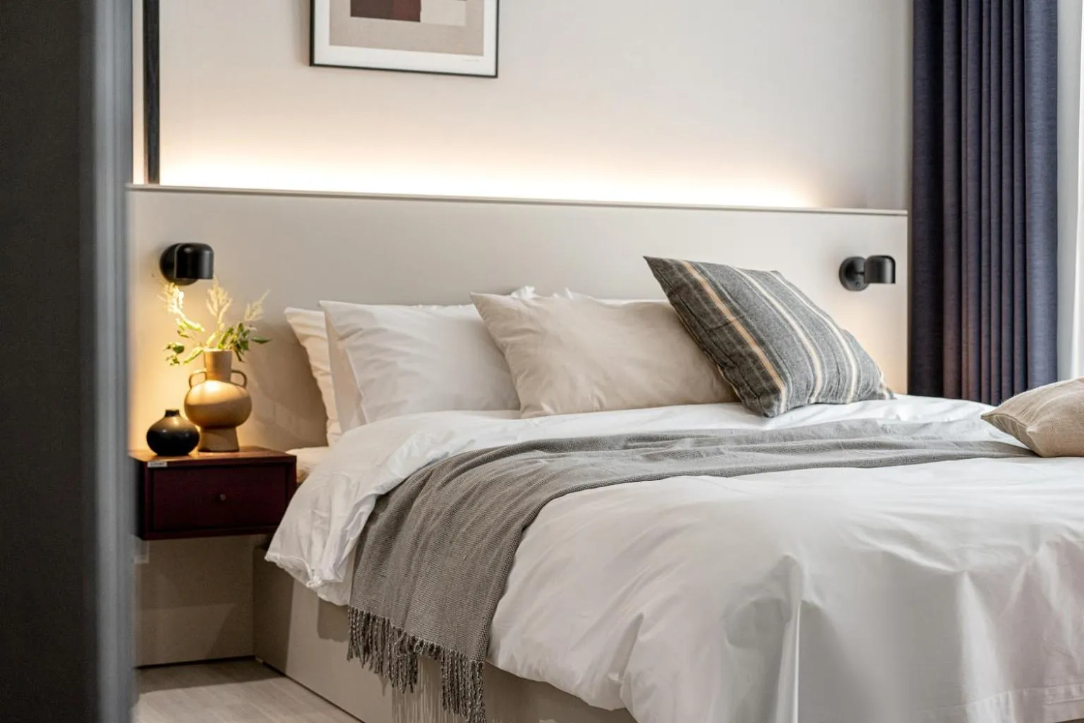 Bed in Le Collective Busan Gijang