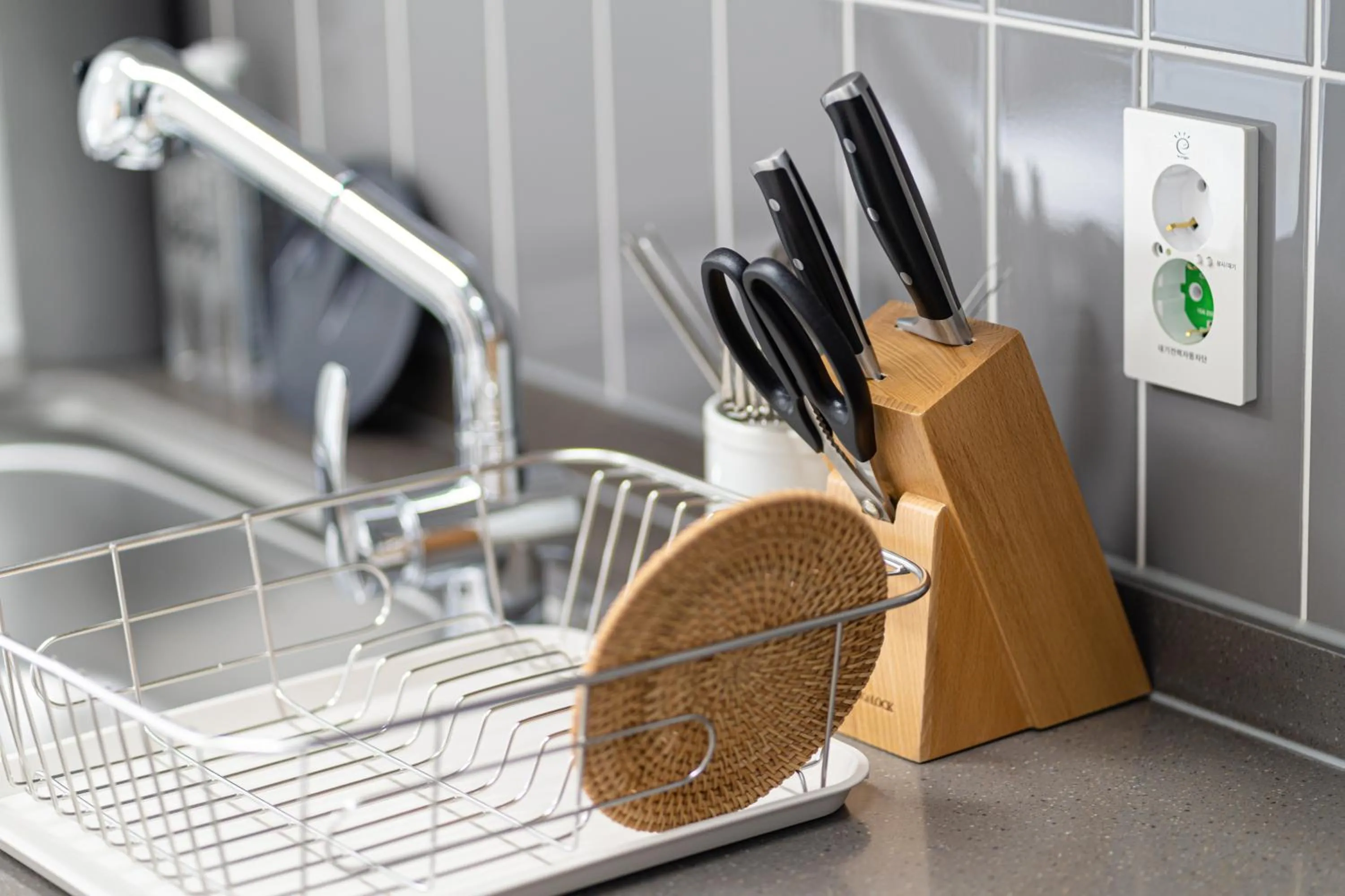 Kitchen or kitchenette in Urbanstay Busan Cityhall