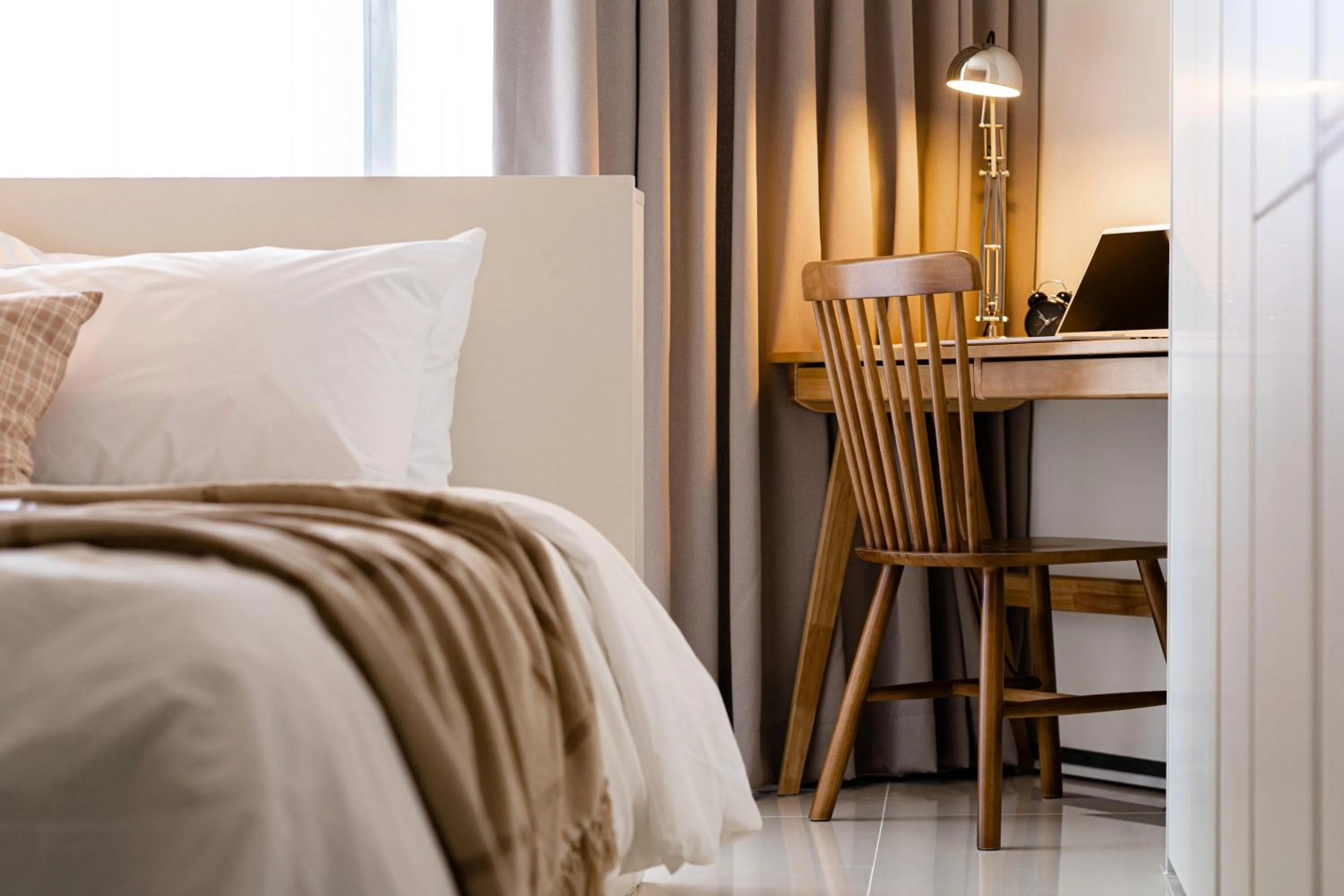 Bed in Urbanstay Busan Cityhall