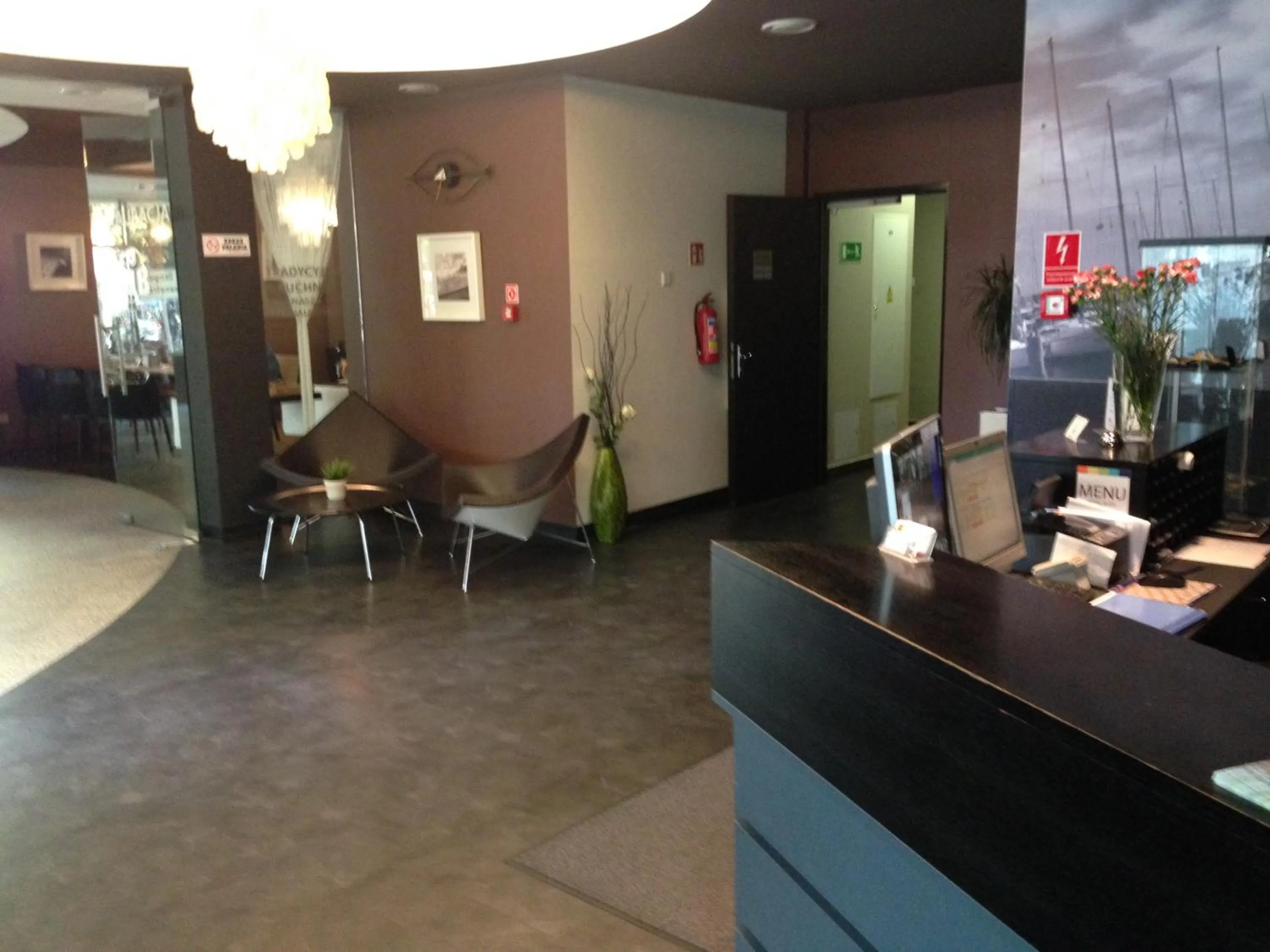 Lobby or reception in Hotel Blick