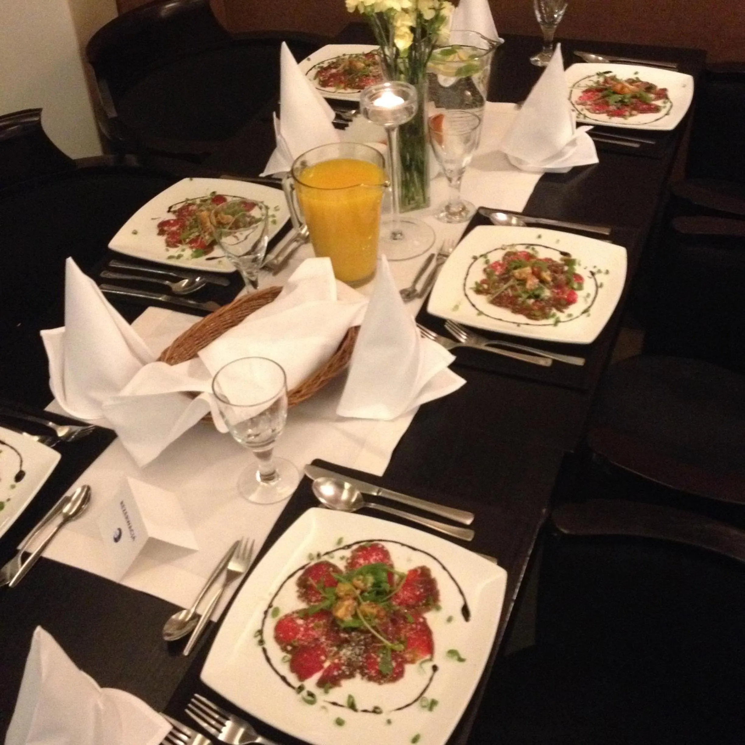 Food close-up in Hotel Blick