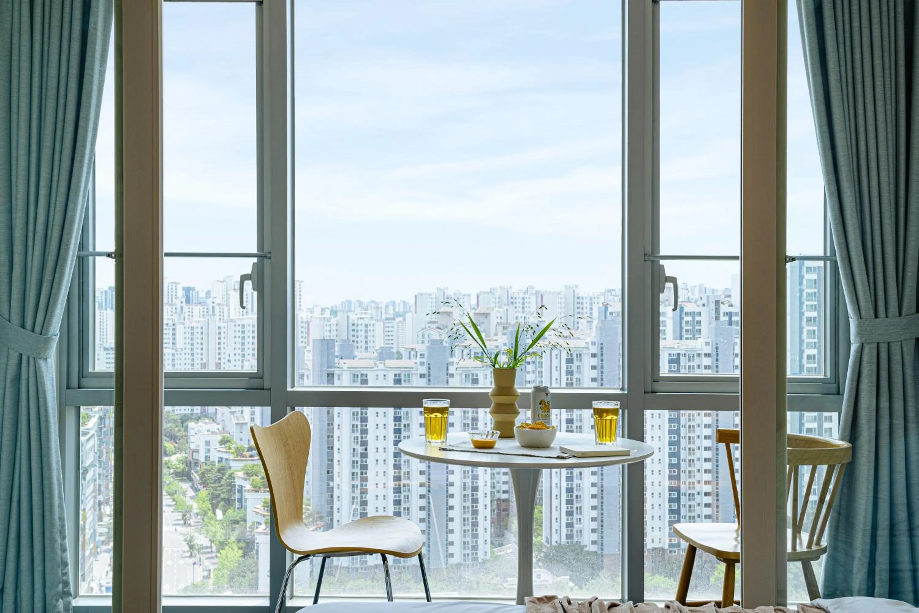 Seating area in Urbanstay Residence Dongtan