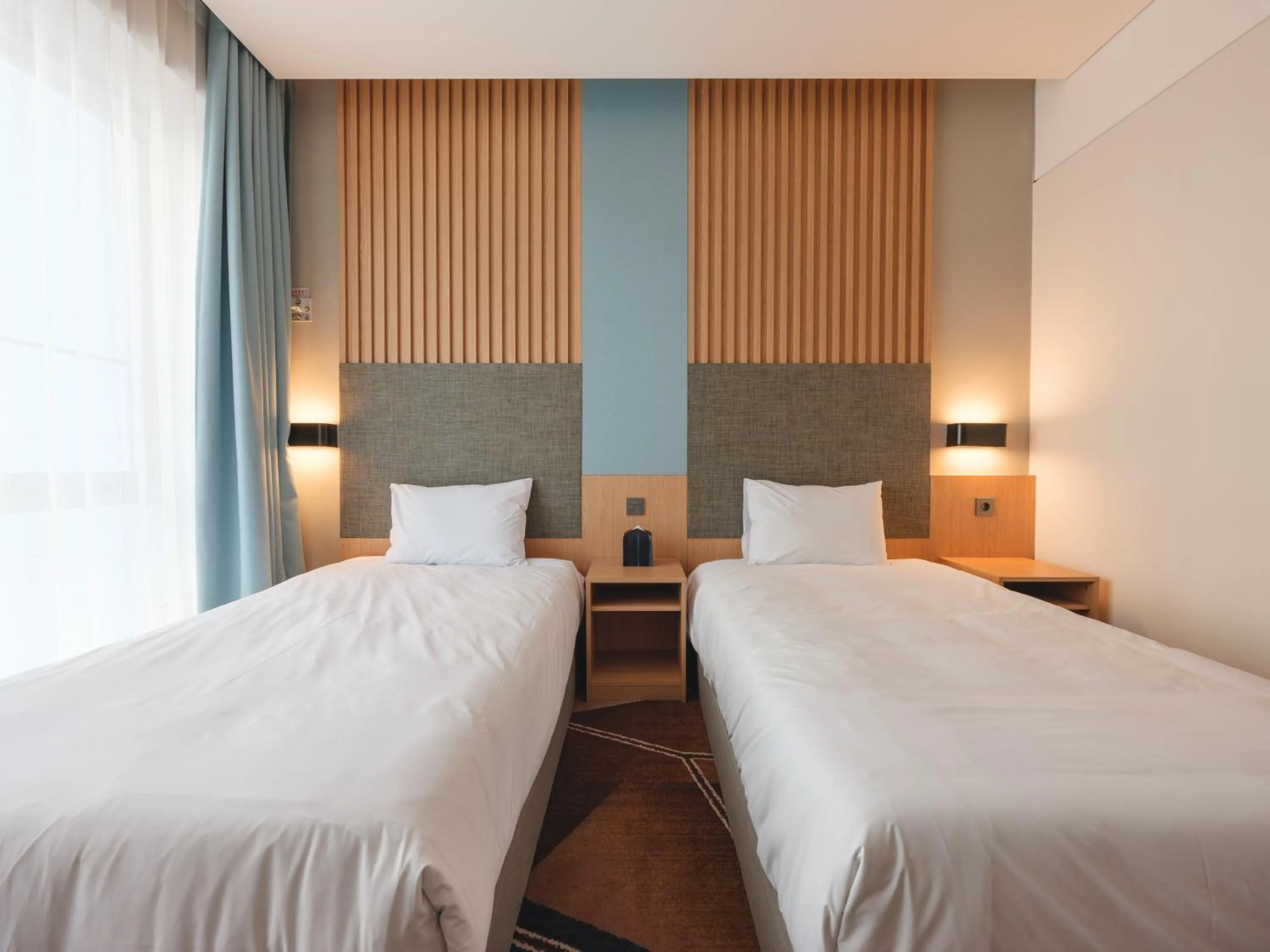 Bed in Urbanstay Residence Dongtan