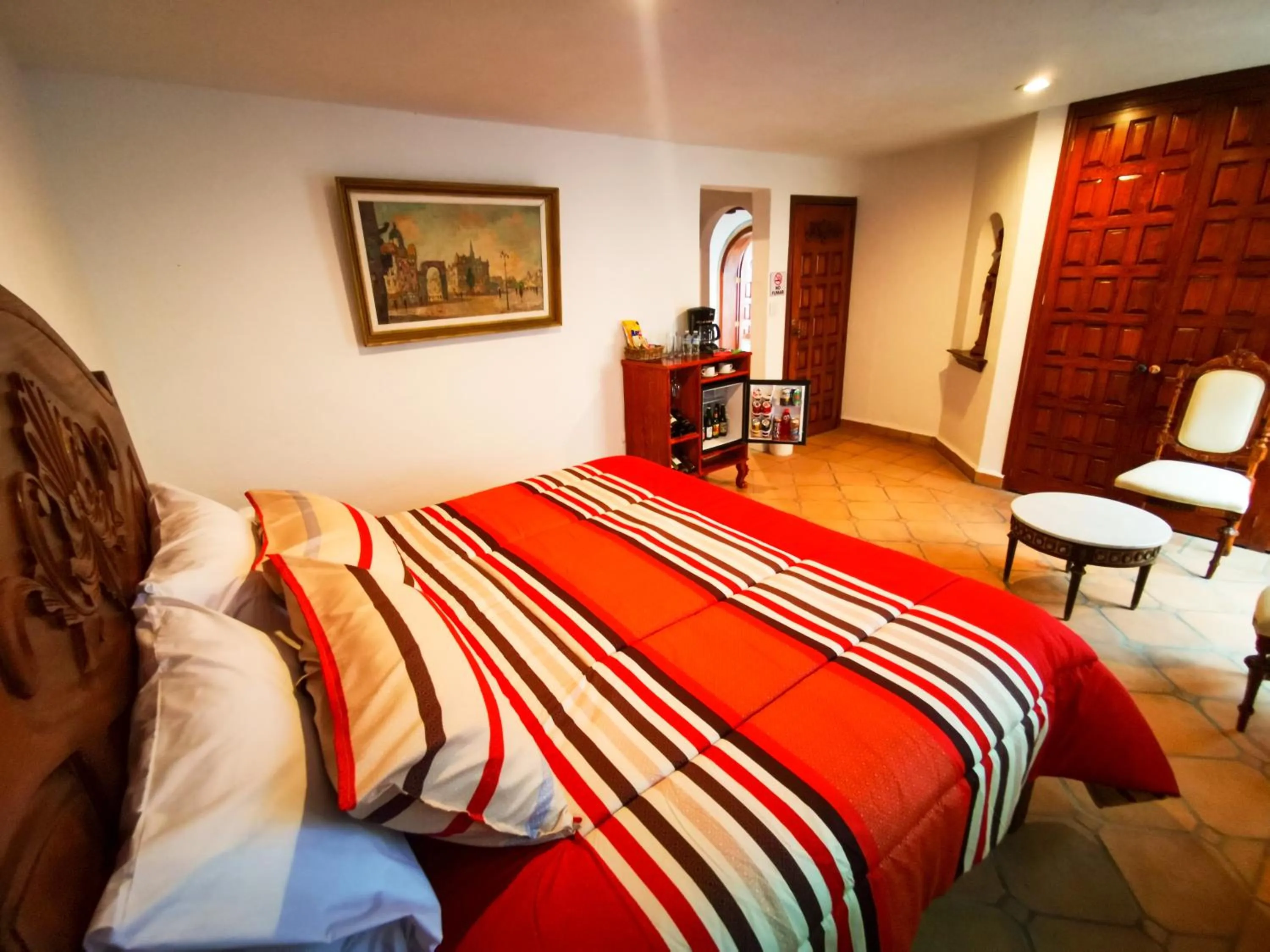 Bed in Hotel Chocolate Tradicional