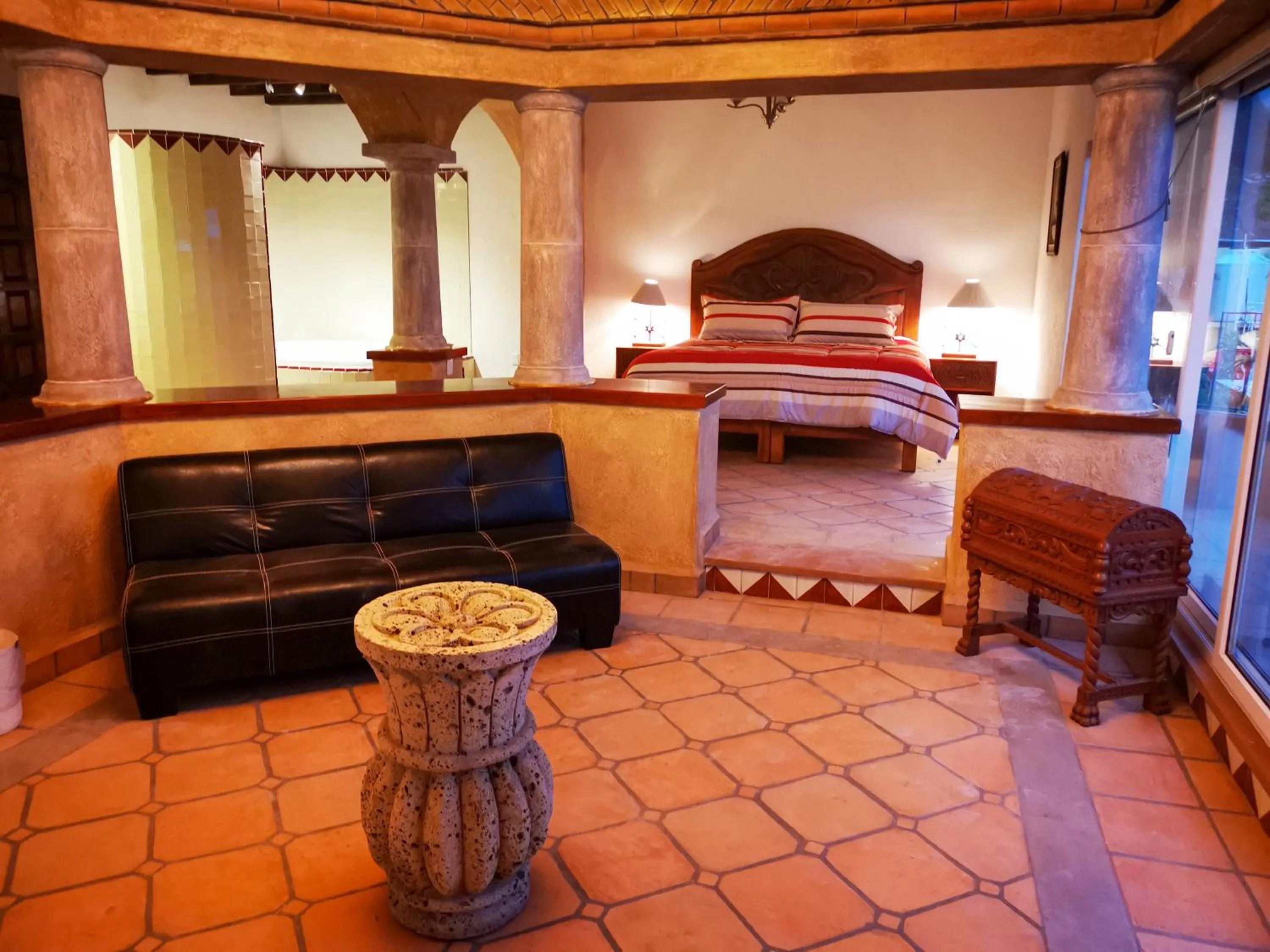 Living room, Bed in Hotel Chocolate Tradicional