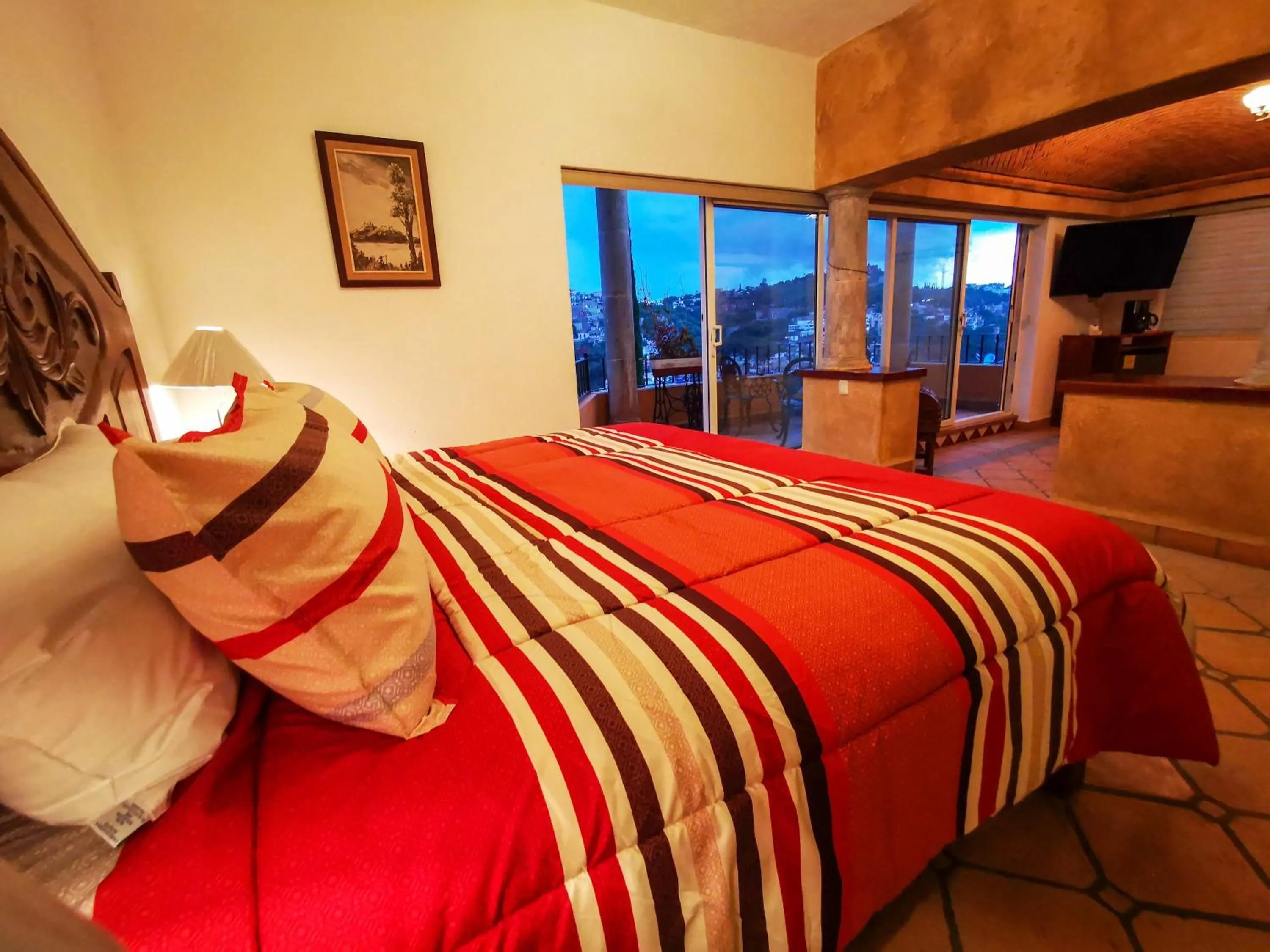 Bed in Hotel Chocolate Tradicional