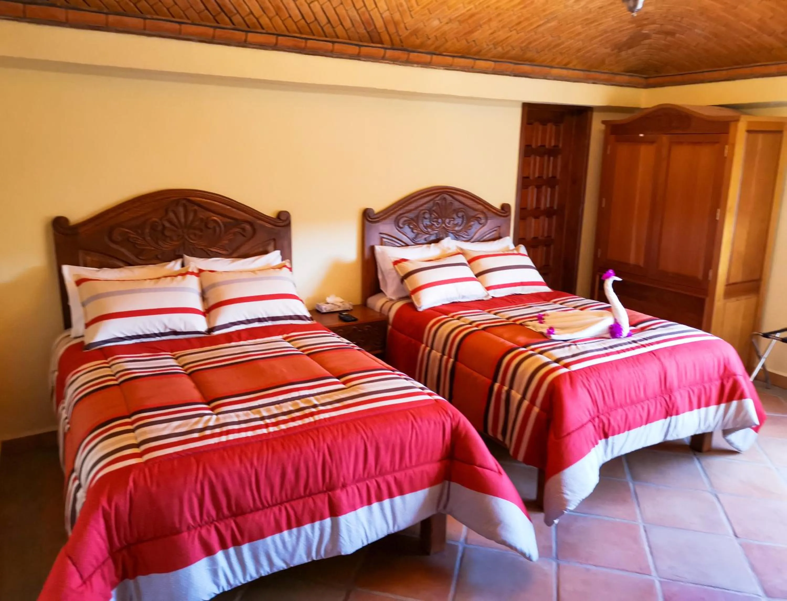 Bed in Hotel Chocolate Tradicional