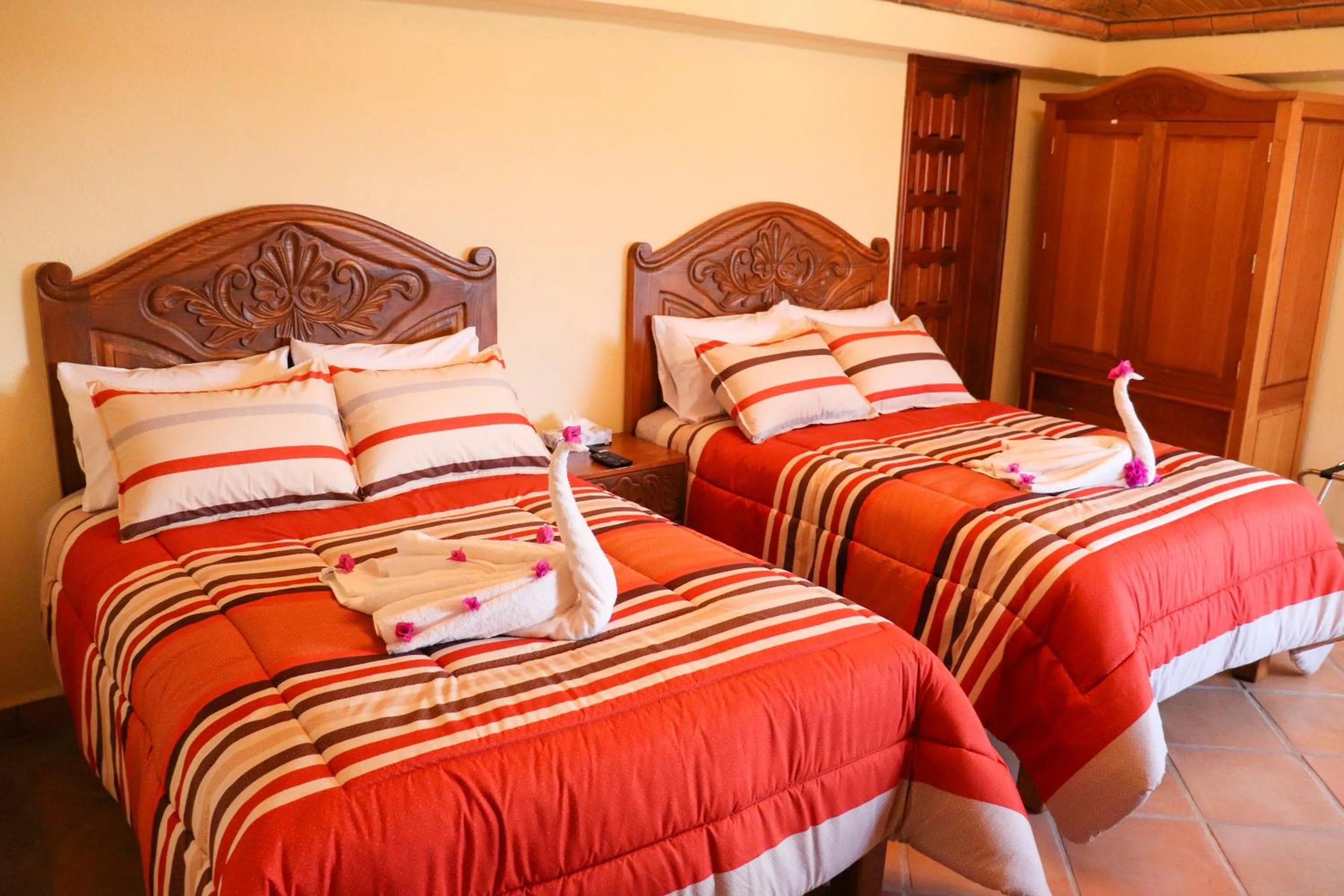 Bed in Hotel Chocolate Tradicional