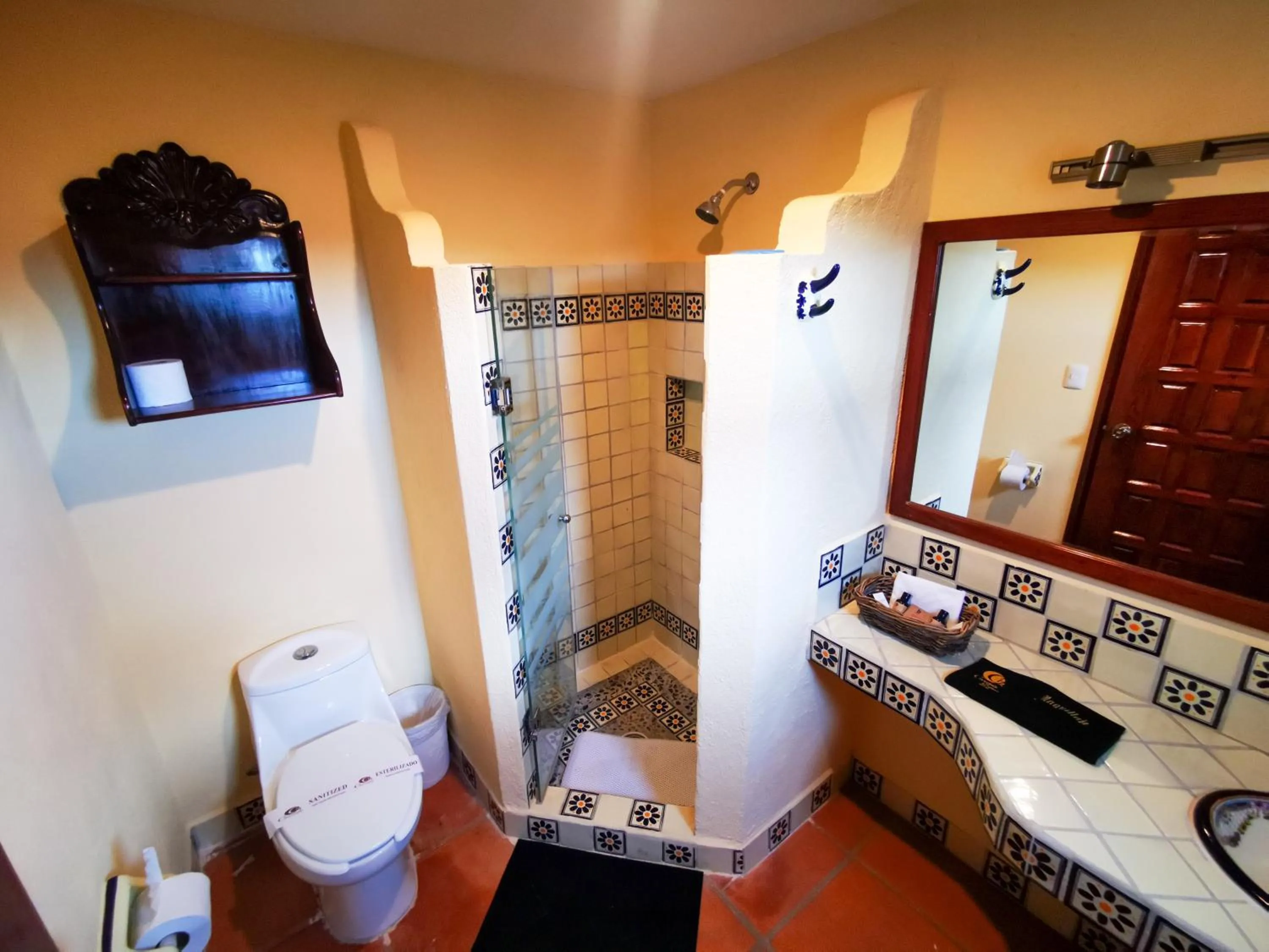 Shower in Hotel Chocolate Tradicional