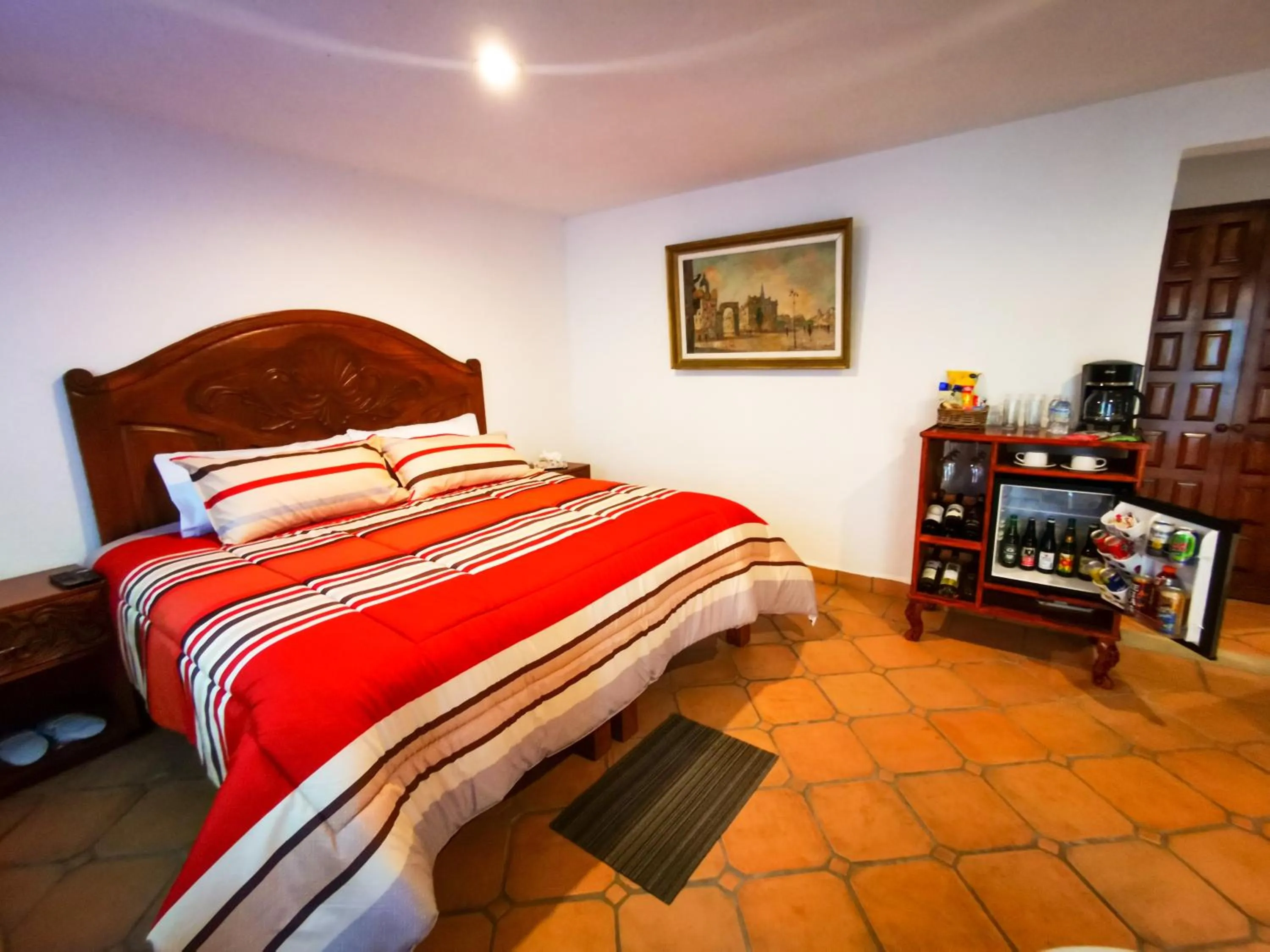 Bed in Hotel Chocolate Tradicional