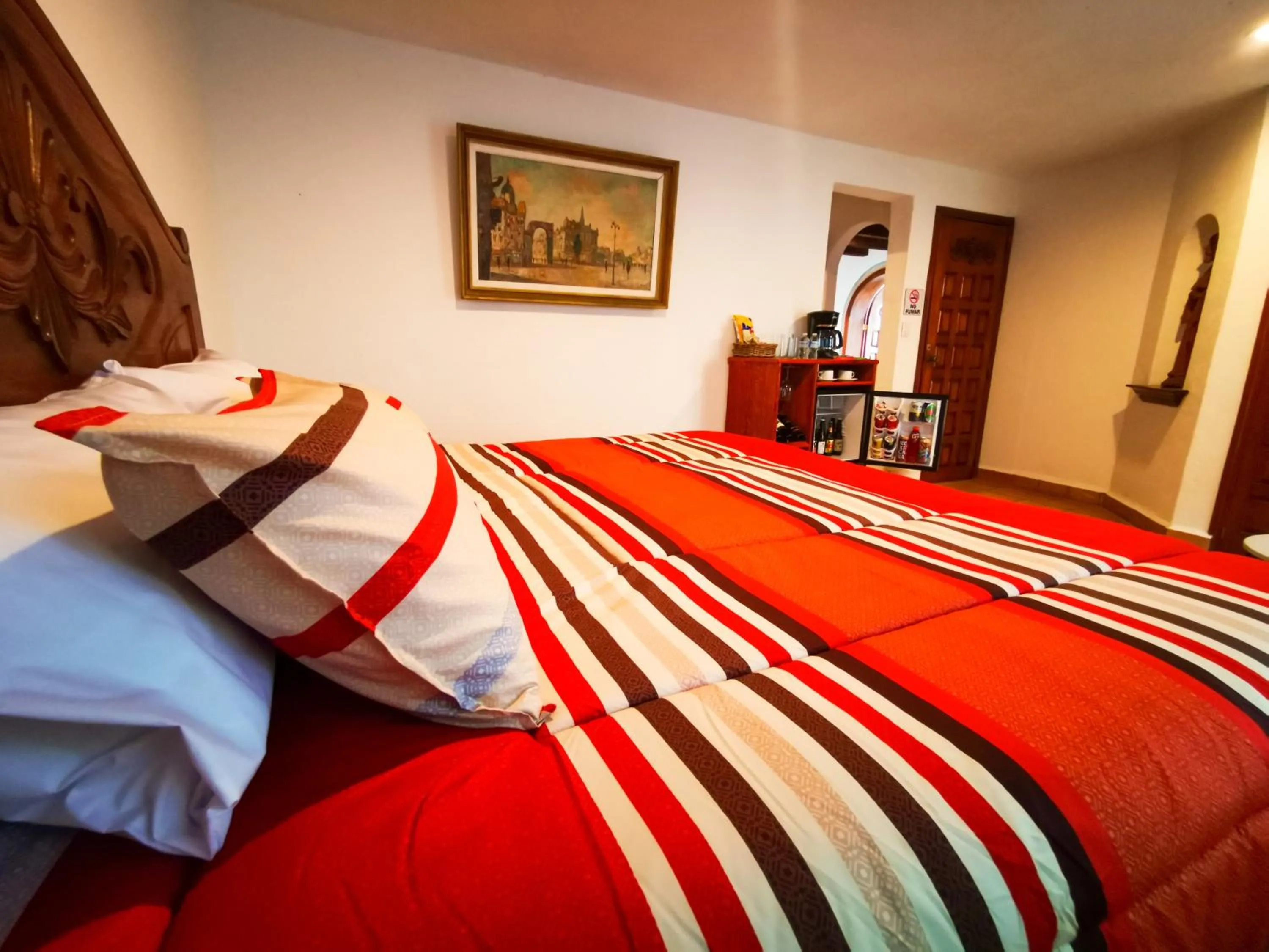 Bed in Hotel Chocolate Tradicional