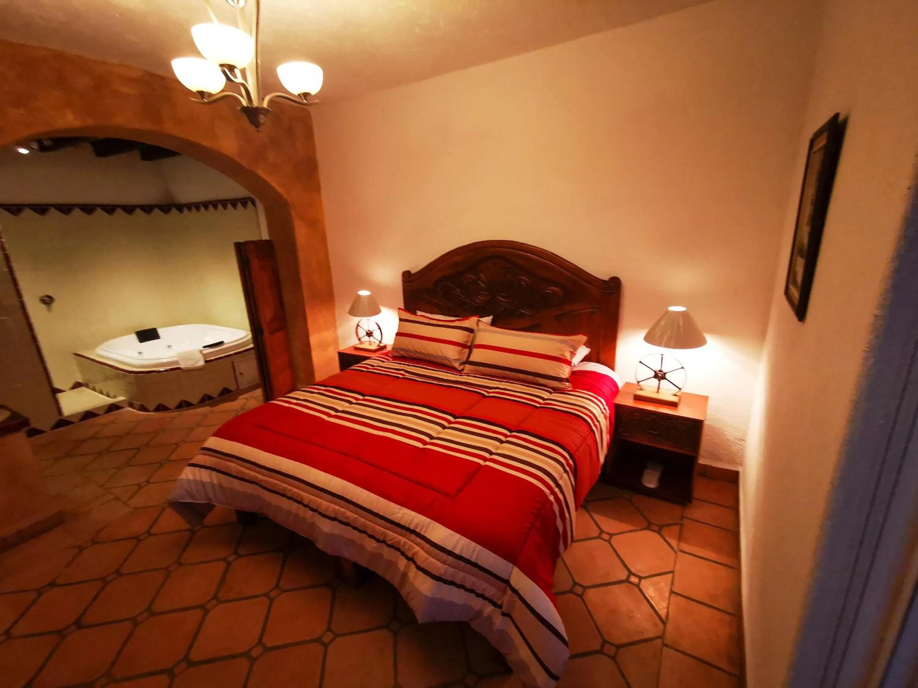 Bed in Hotel Chocolate Tradicional