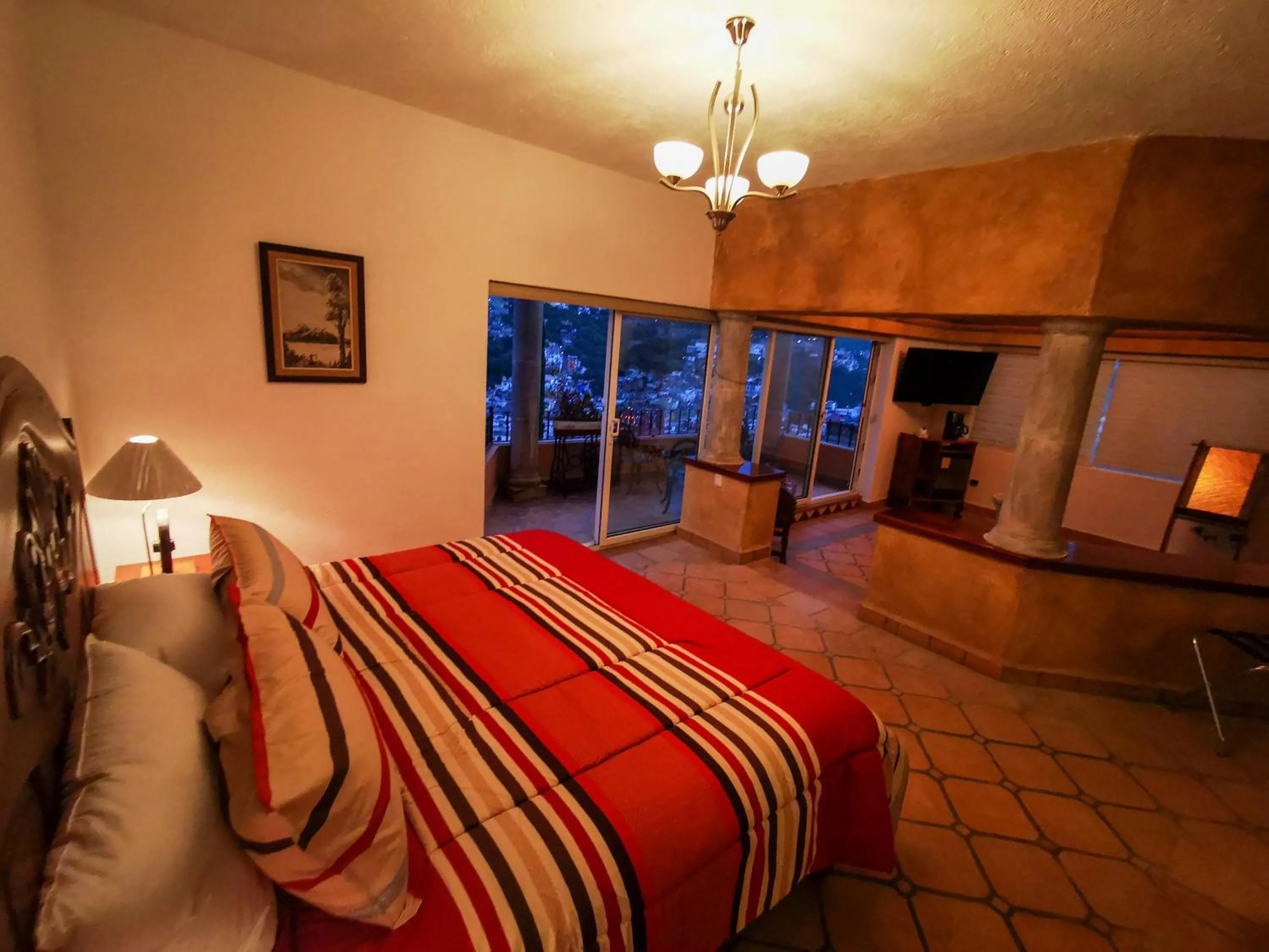 Bed in Hotel Chocolate Tradicional