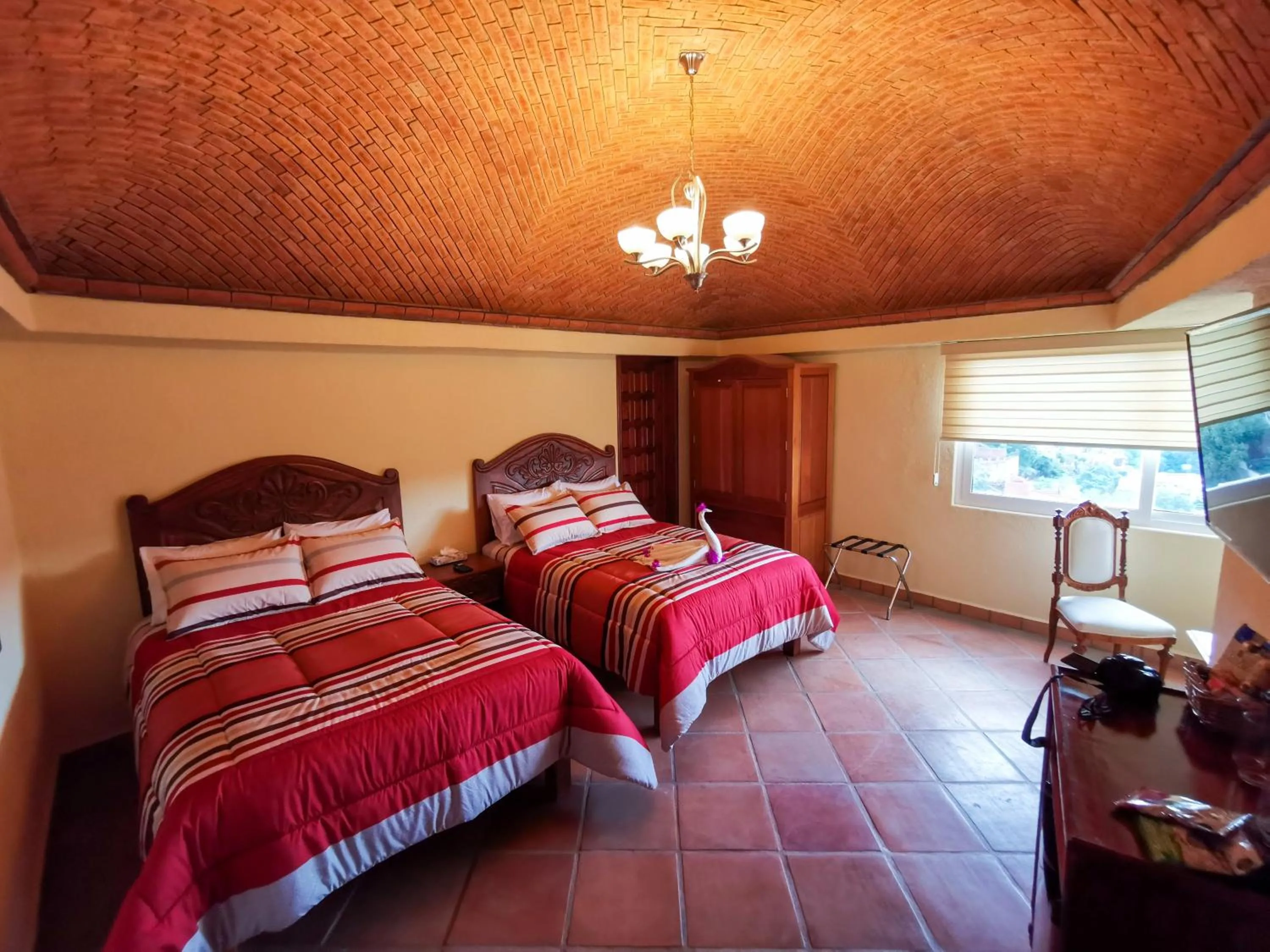 Bed in Hotel Chocolate Tradicional