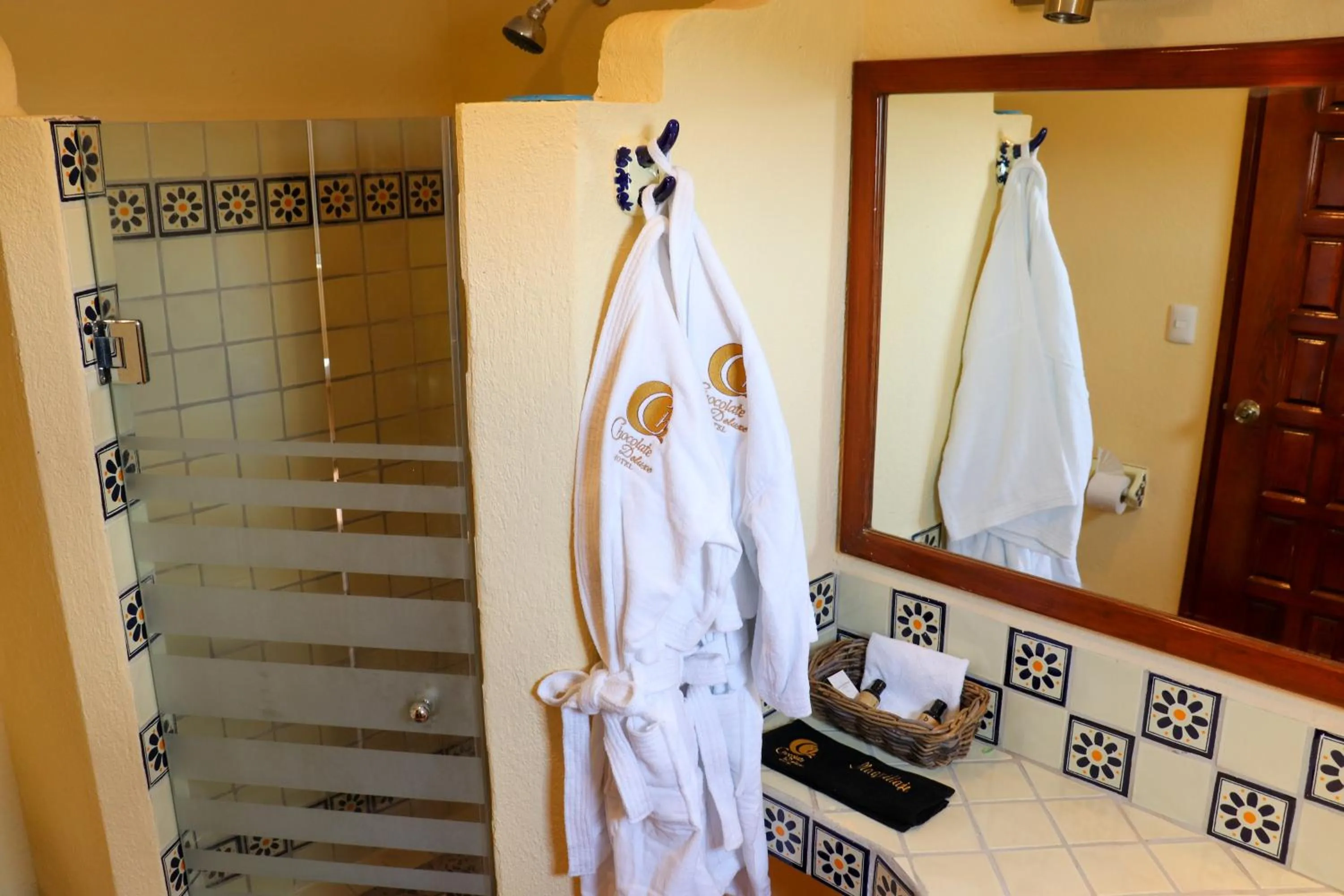 Shower in Hotel Chocolate Tradicional