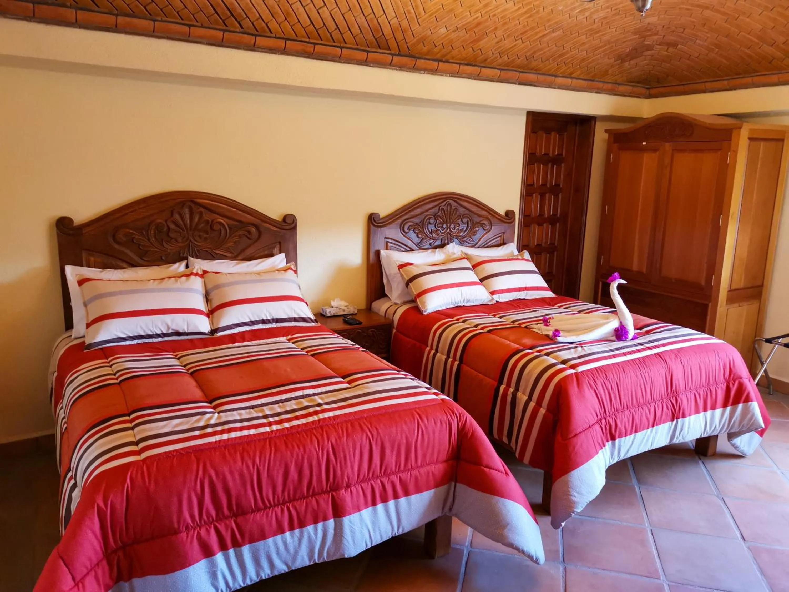 Bed in Hotel Chocolate Tradicional