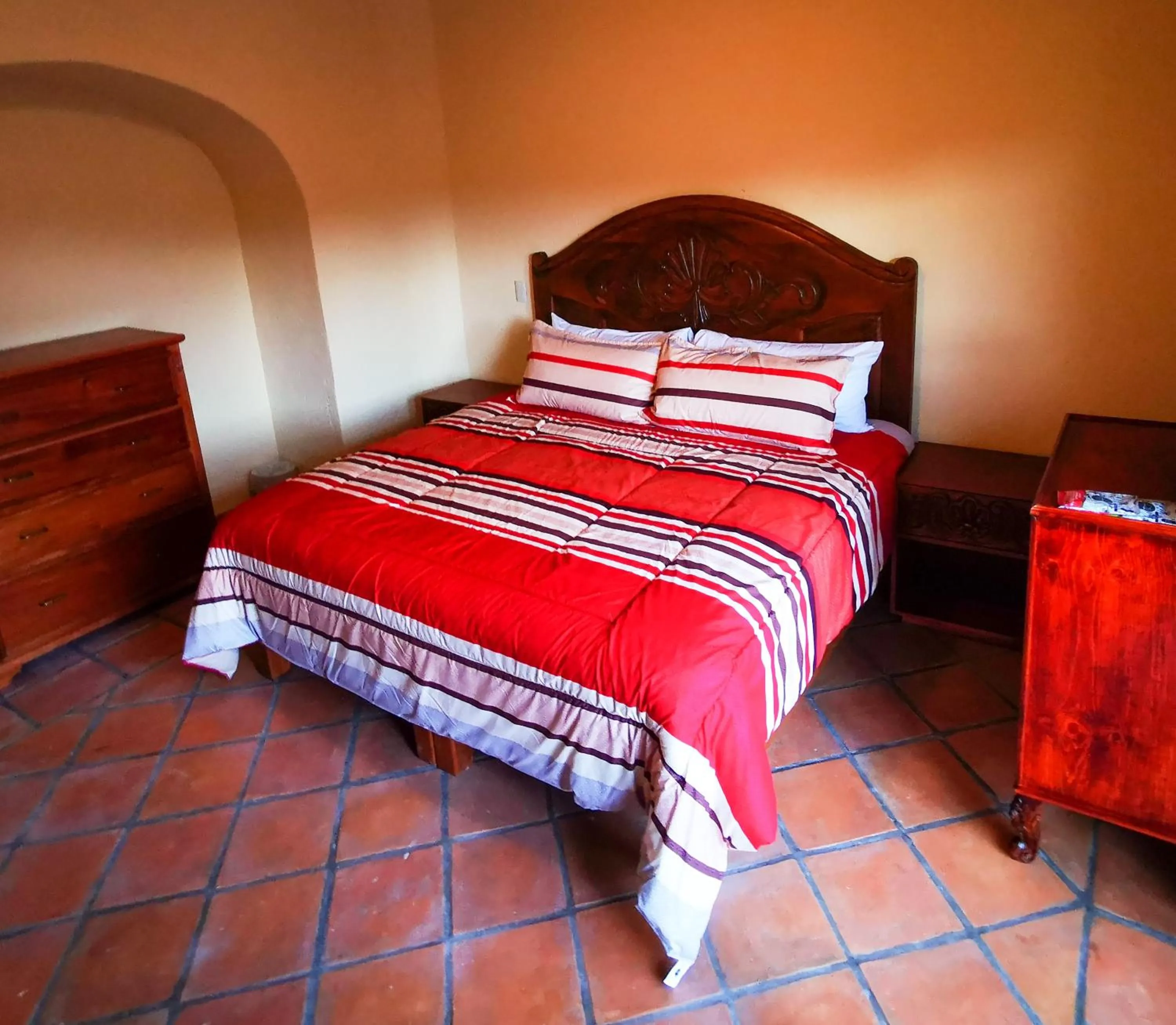 Bed in Hotel Chocolate Tradicional
