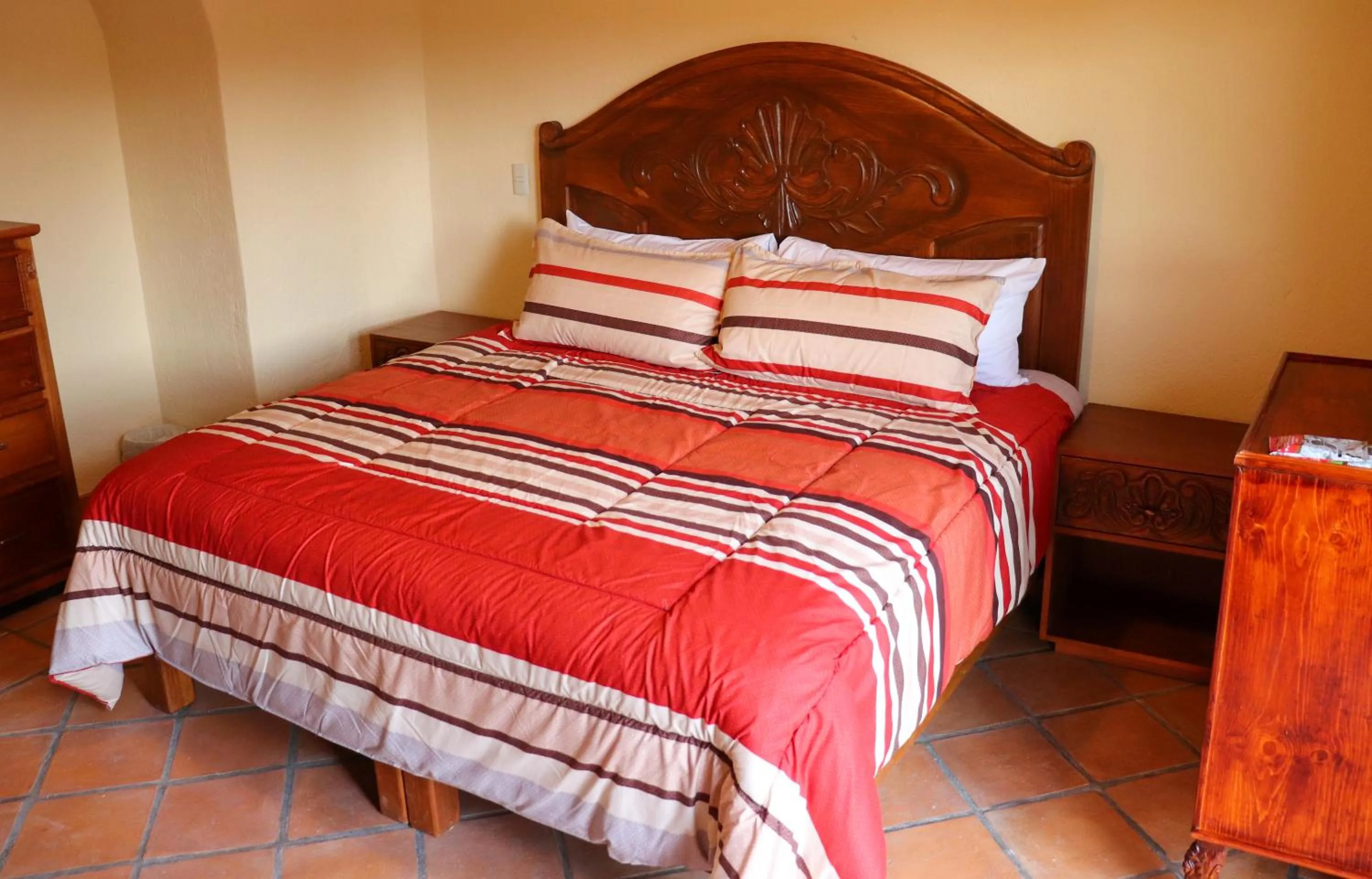 Bed in Hotel Chocolate Tradicional