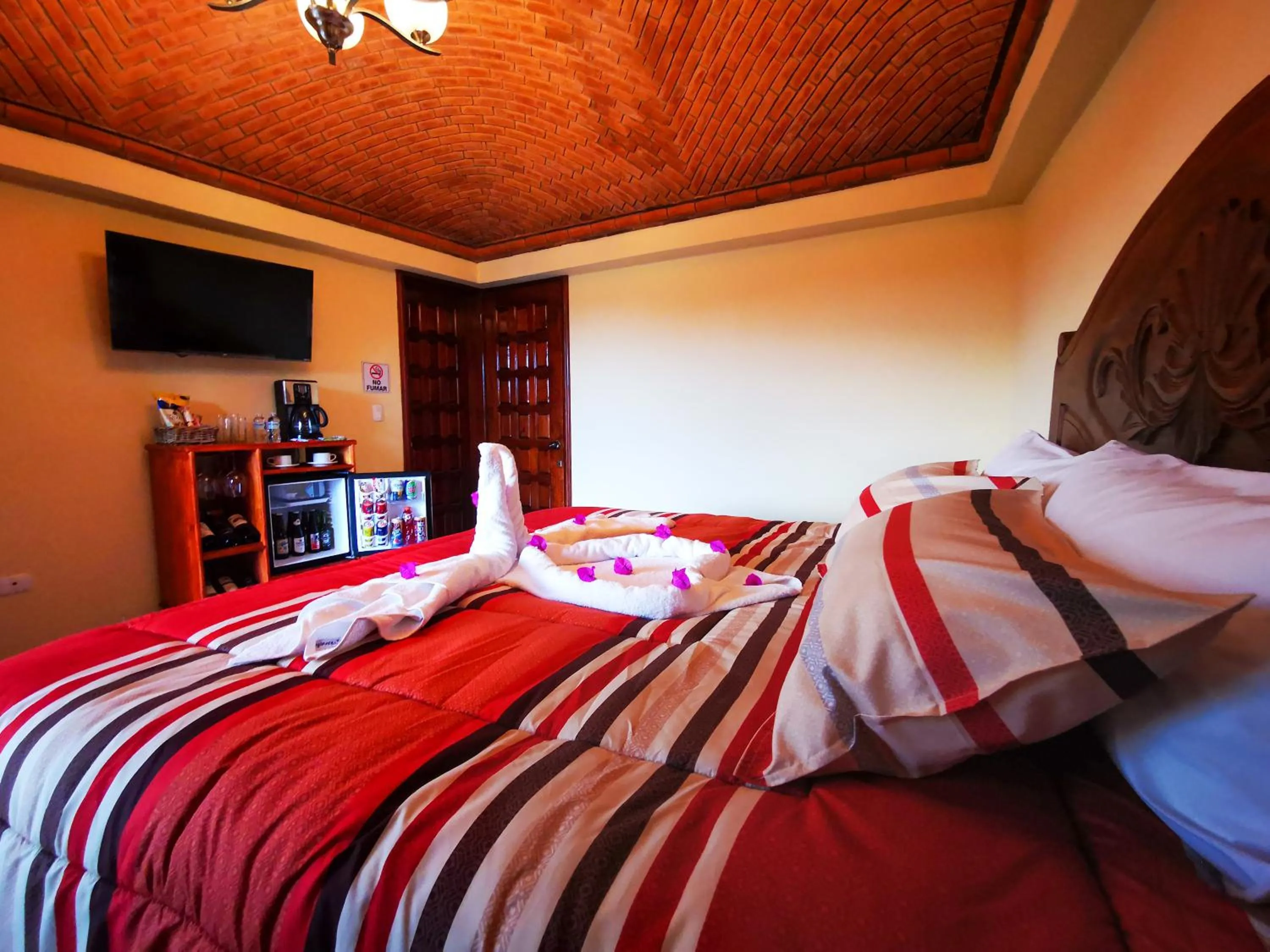 Bed in Hotel Chocolate Tradicional