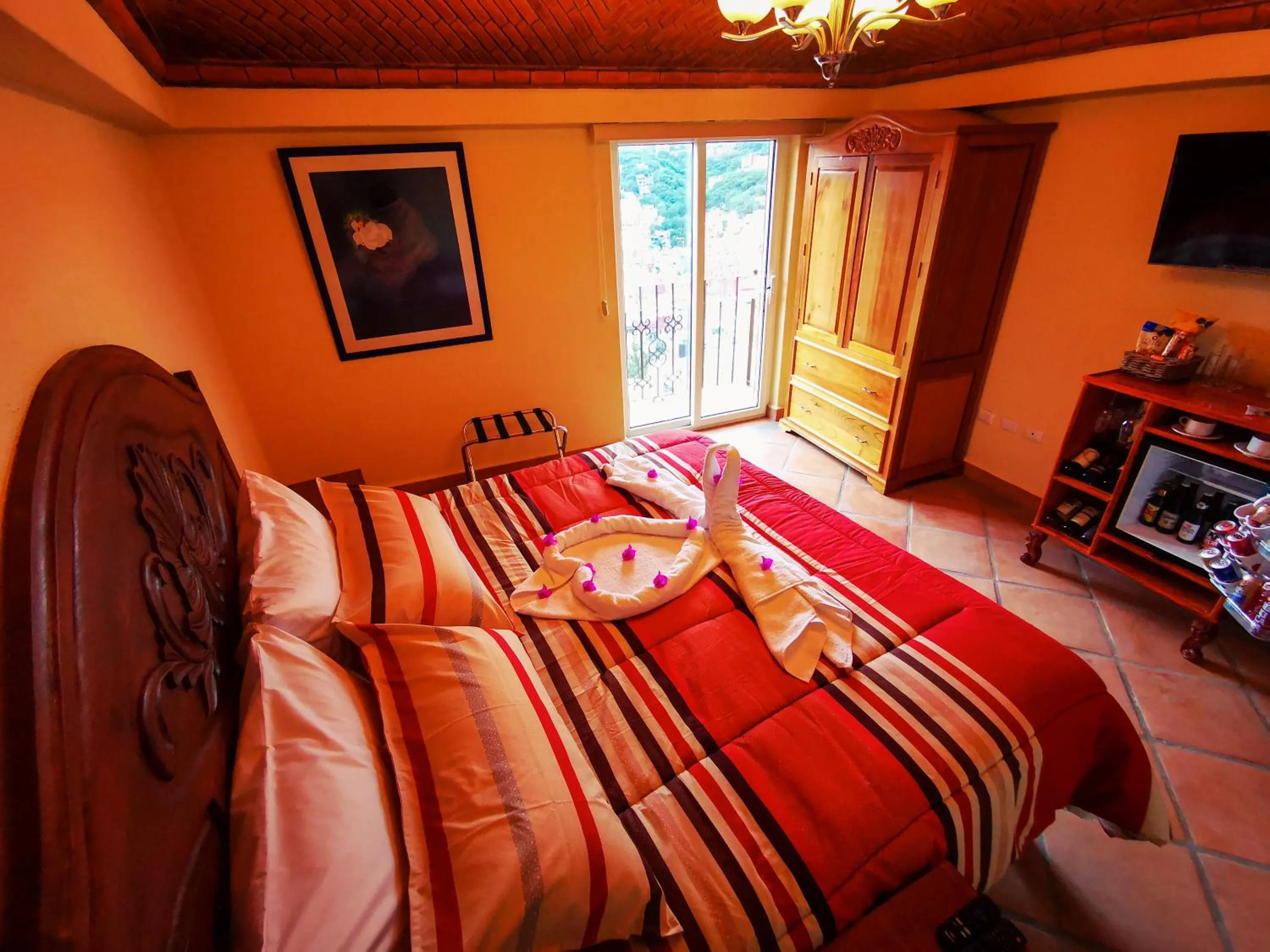 Bed in Hotel Chocolate Tradicional