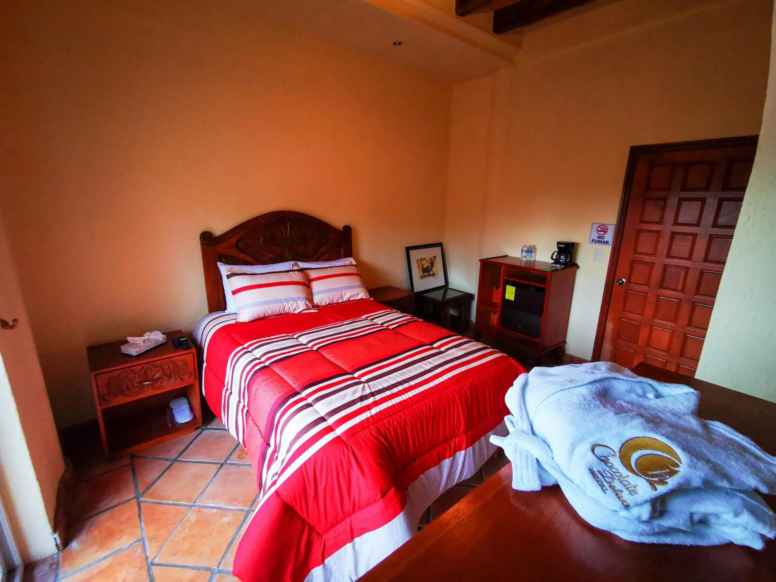 Bed in Hotel Chocolate Tradicional