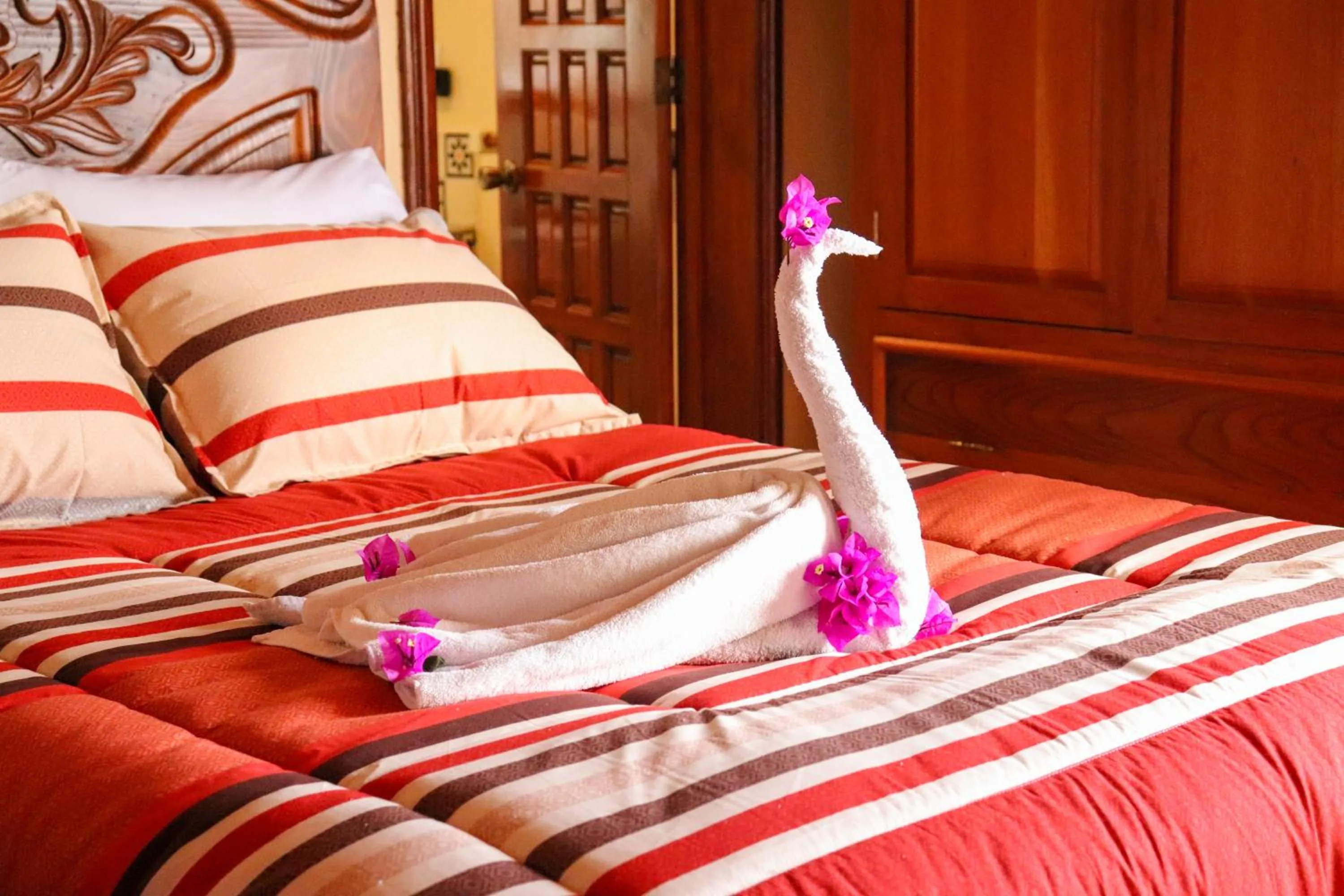 Bed in Hotel Chocolate Tradicional