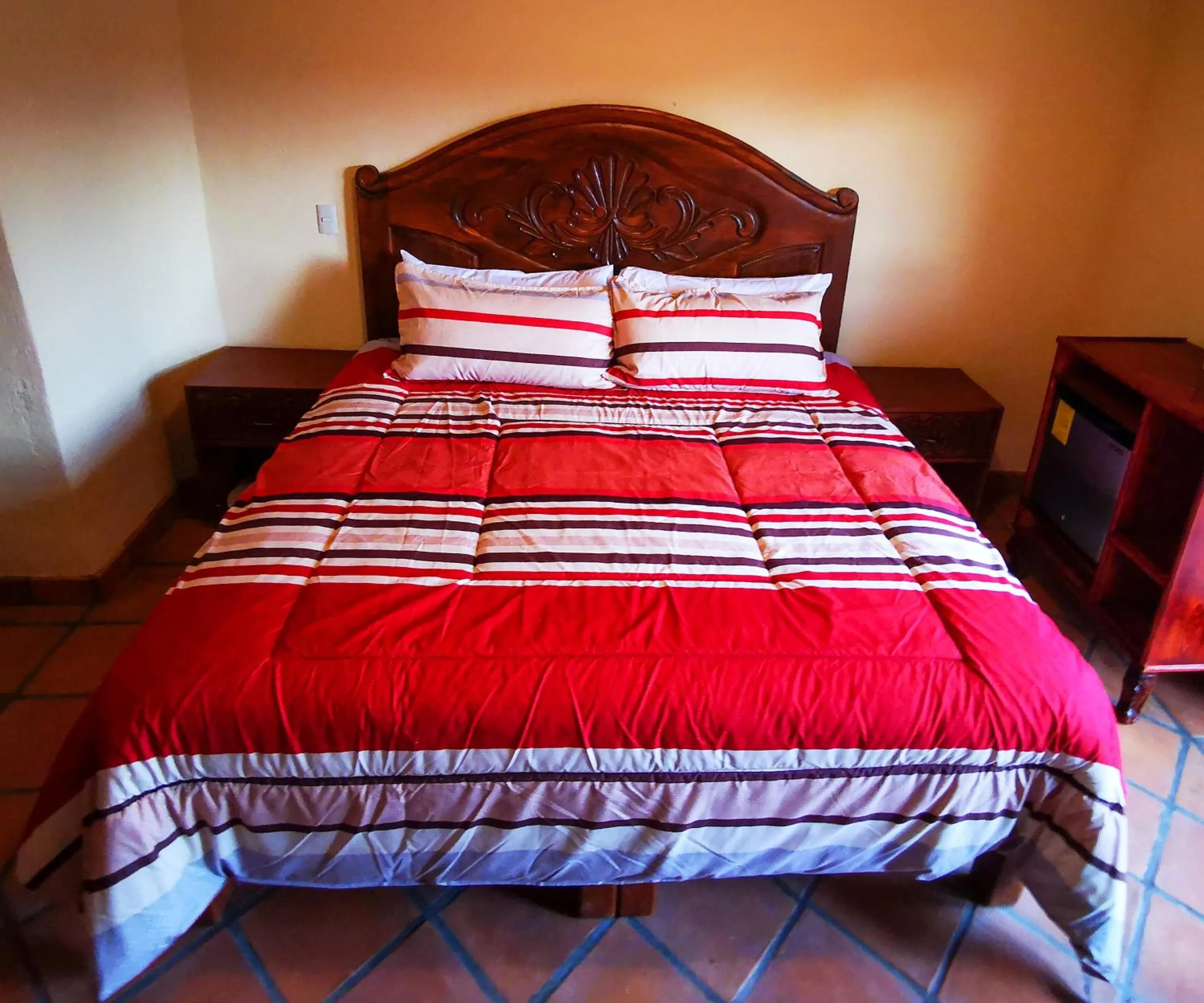 Bed in Hotel Chocolate Tradicional