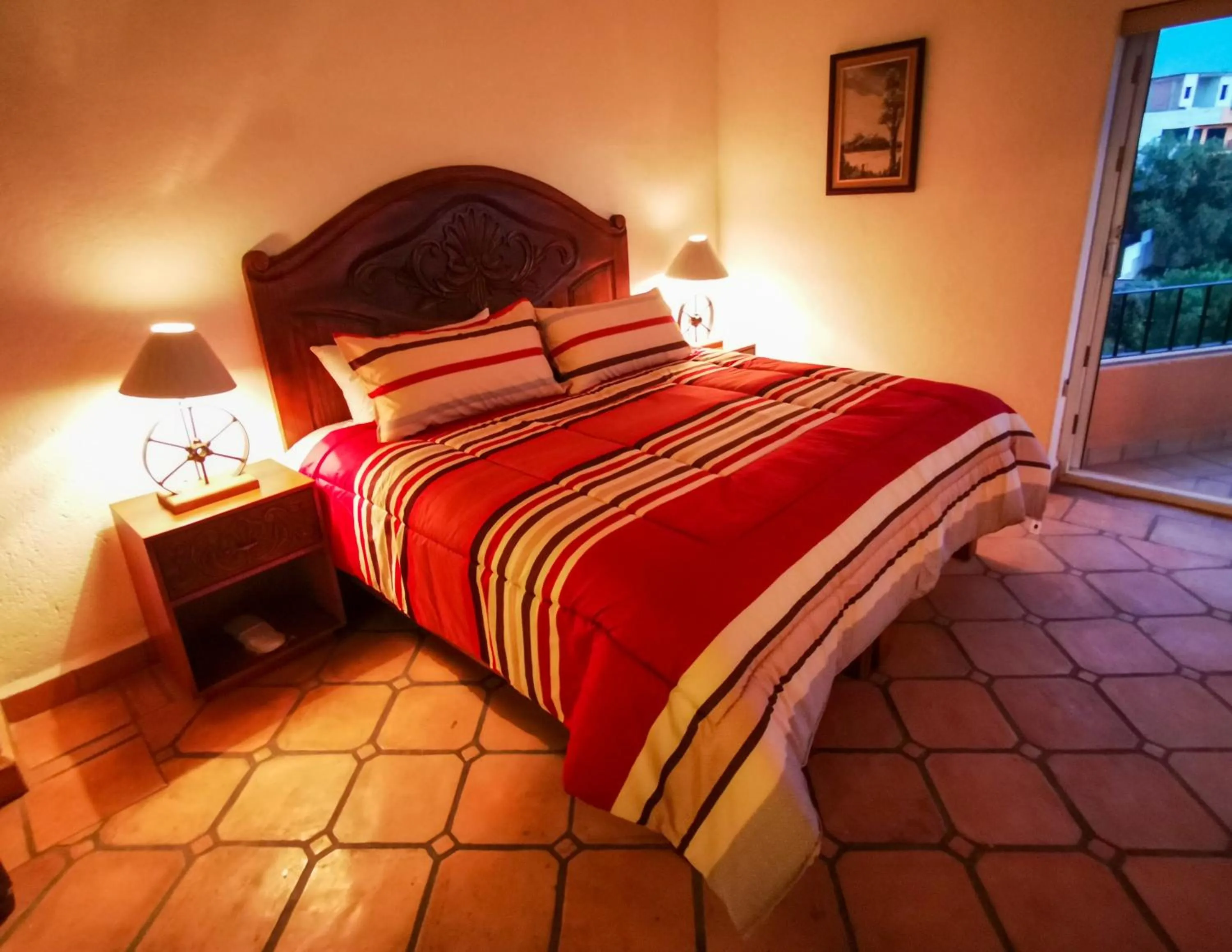Bed in Hotel Chocolate Tradicional